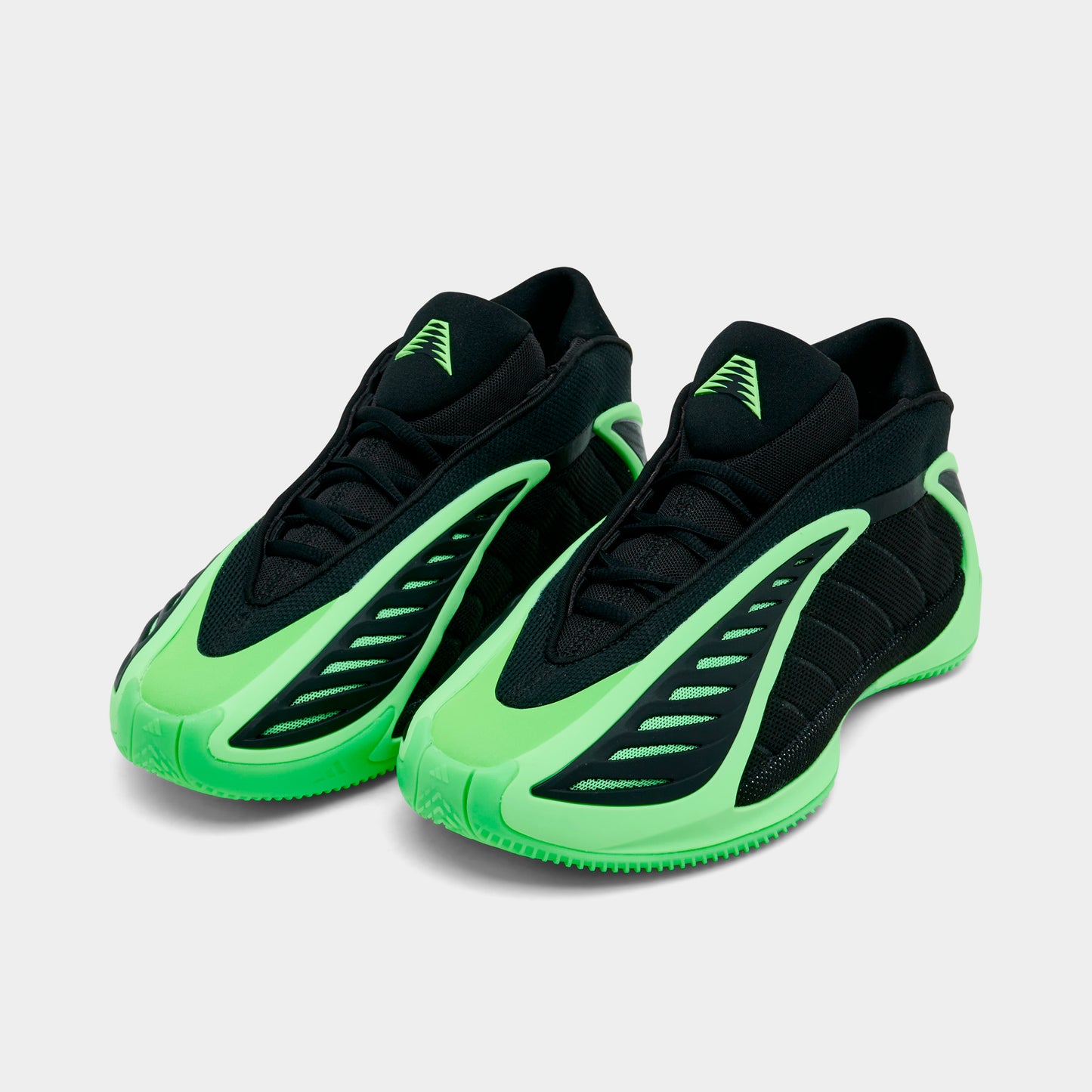 adidas Juniors' Anthony Edwards 2 Black / Lime Burst - Lucid Blue