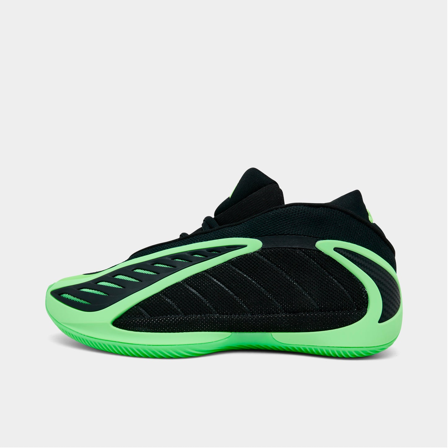 adidas Juniors' Anthony Edwards 2 Black / Lime Burst - Lucid Blue