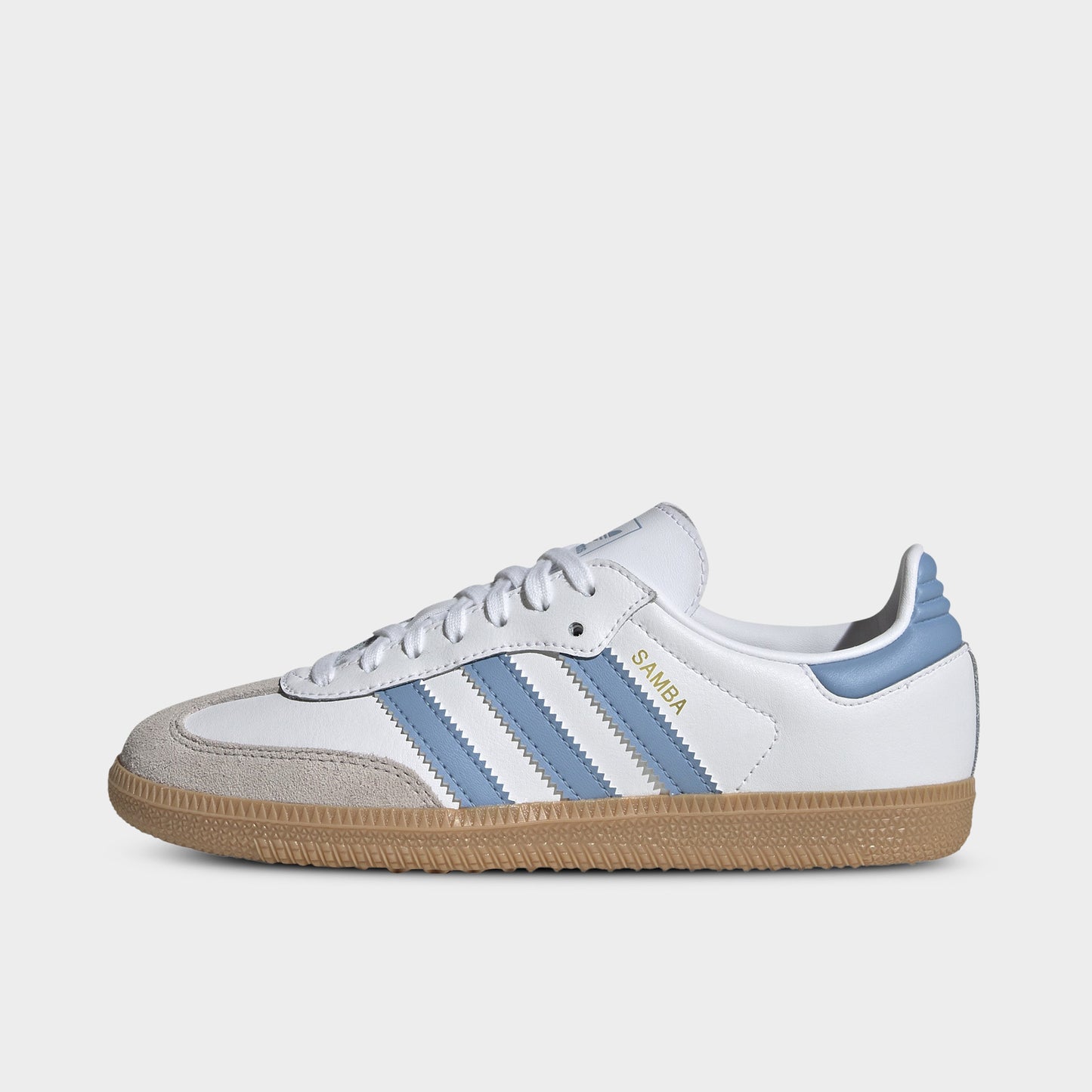 adidas Juniors' Samba OG White / Ash Blue - Gum