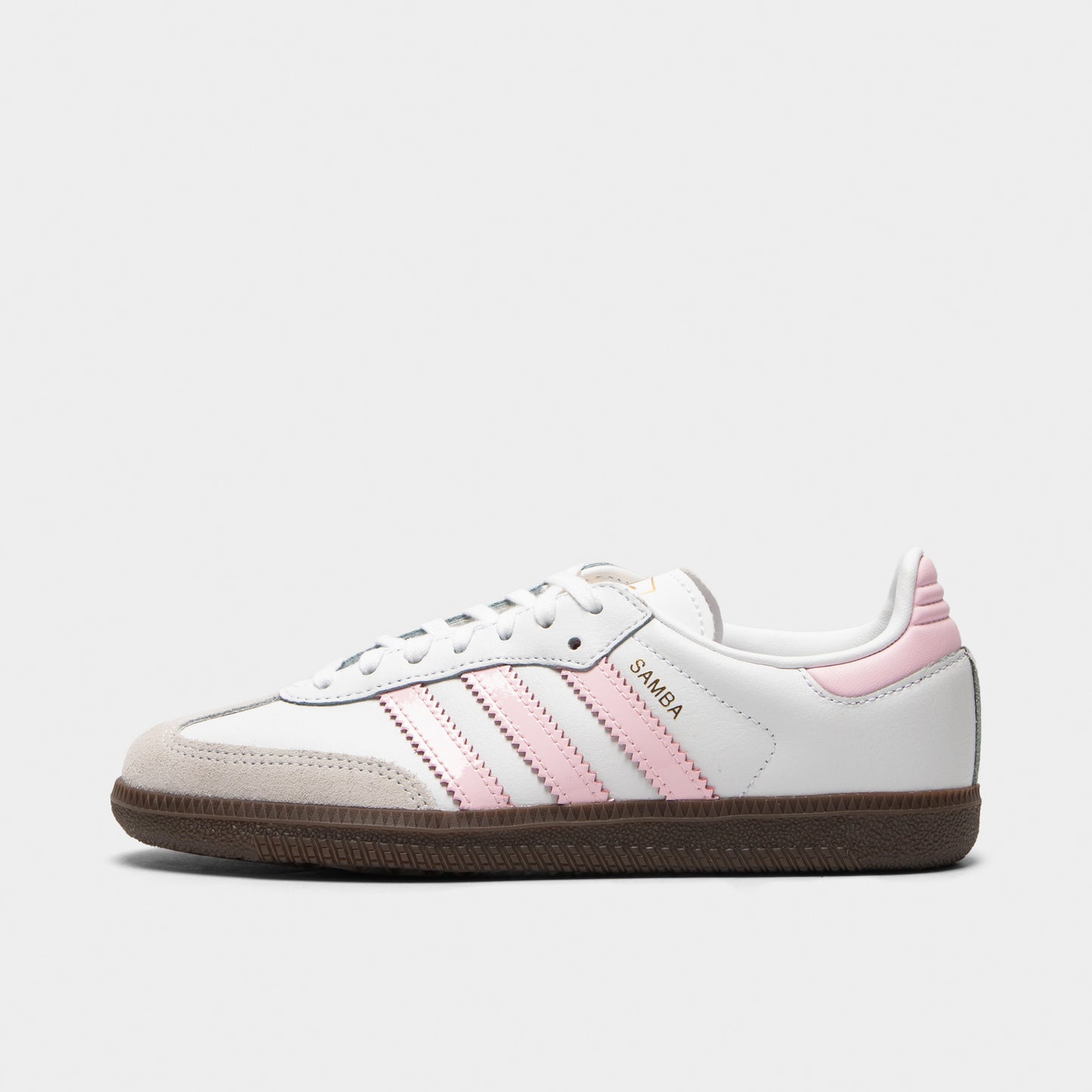 adidas Juniors' Samba OG White / Cloud Pink - Gum