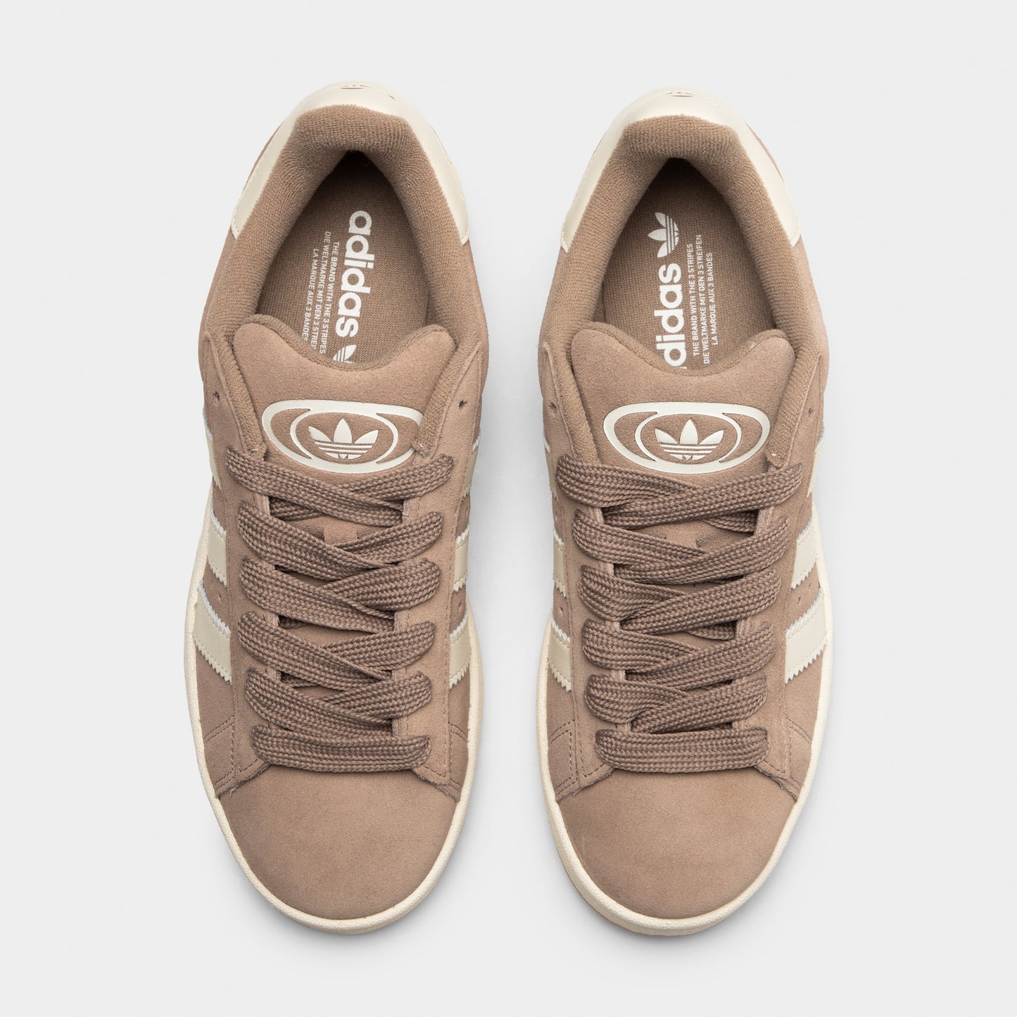 adidas Originals 00s Charcoal Brown / Off White - Gum
