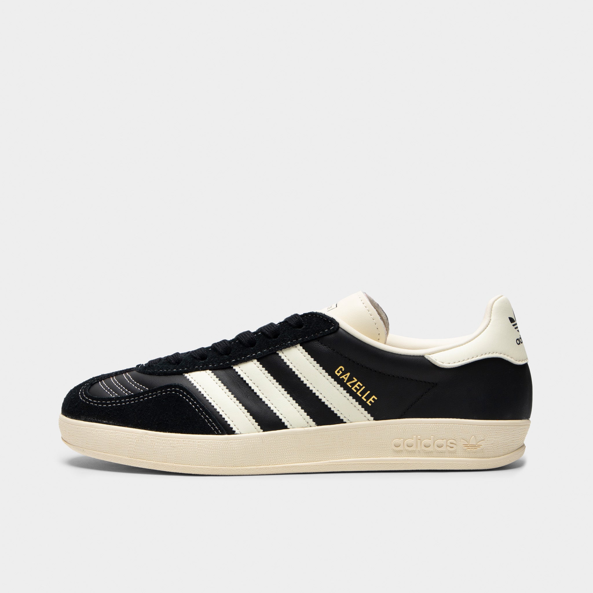adidas Gazelle Indoor Black / White - Gold – JD Sports
