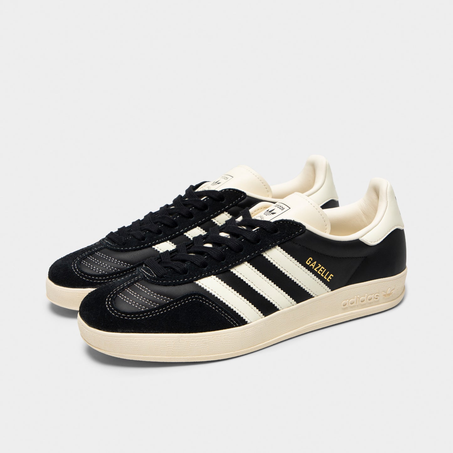 adidas Gazelle Indoor Black / White - Gold