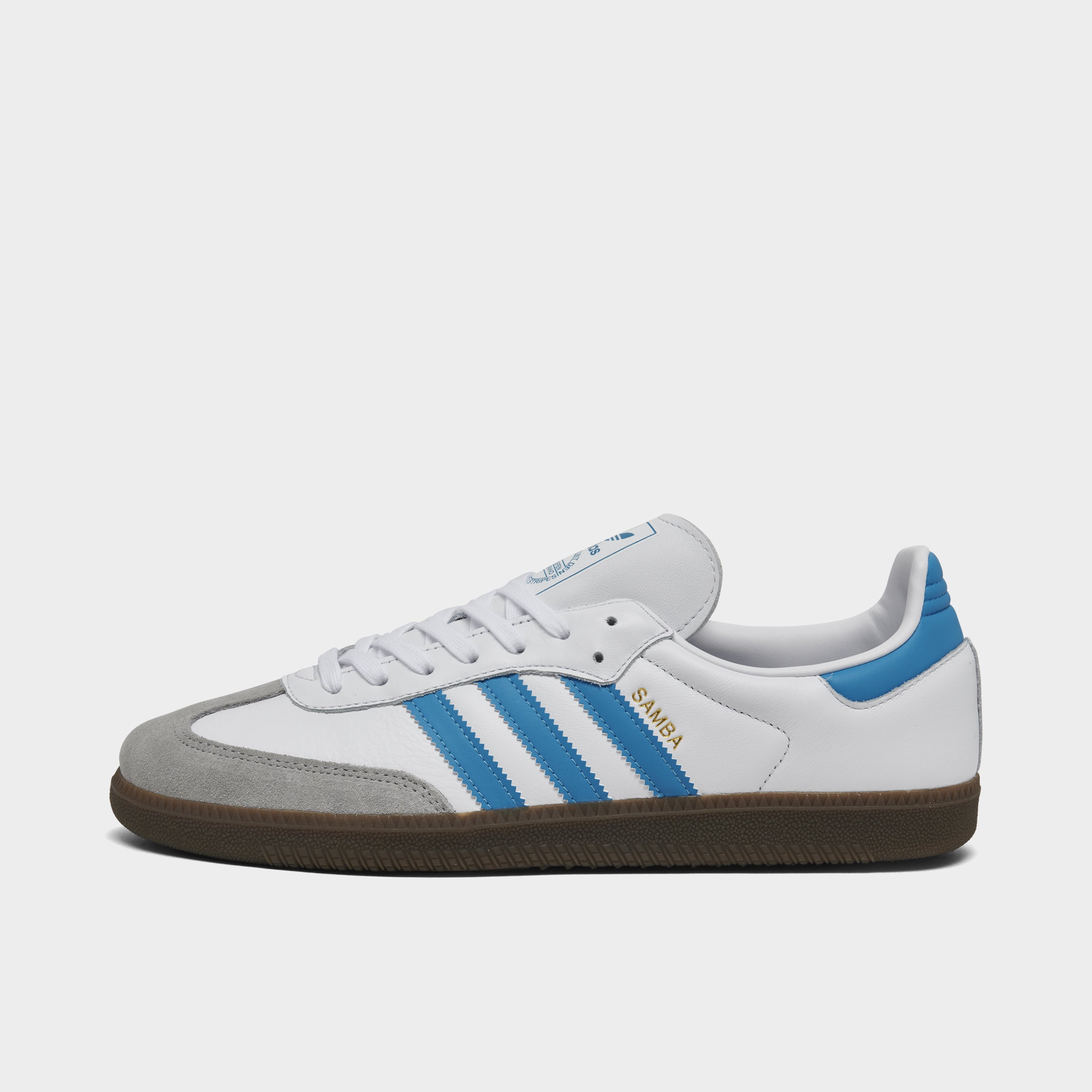 adidas Samba OG White / Blue - Gum – JD Sports