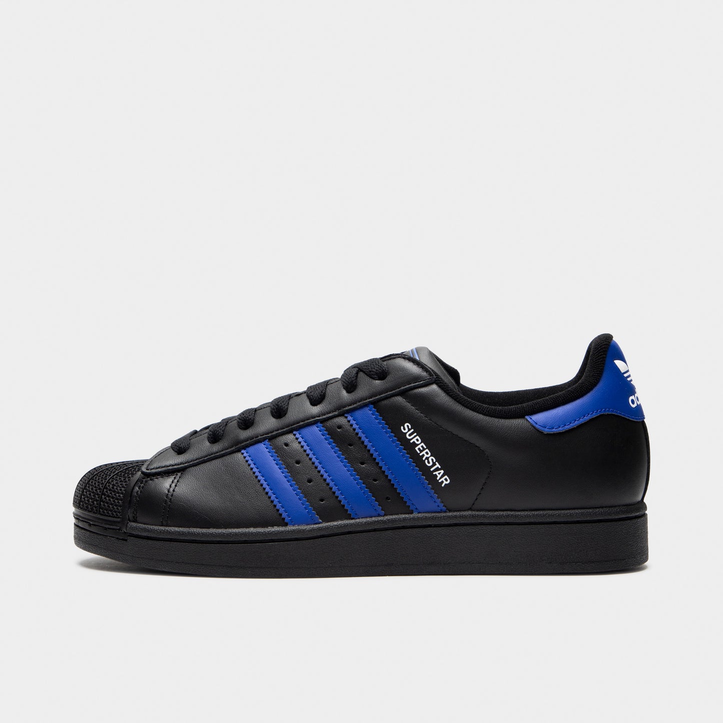 adidas Superstar II Noir / Bleu - Blanc