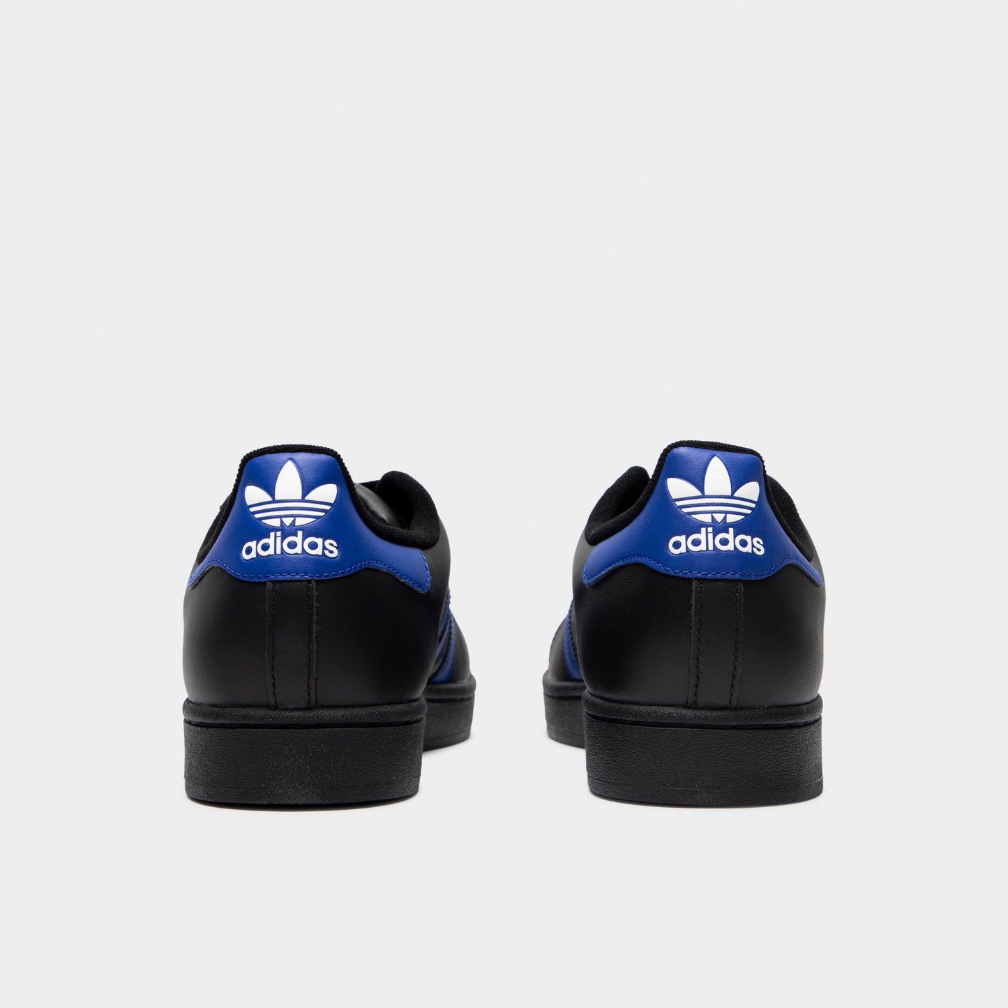 adidas Superstar II Noir / Bleu - Blanc