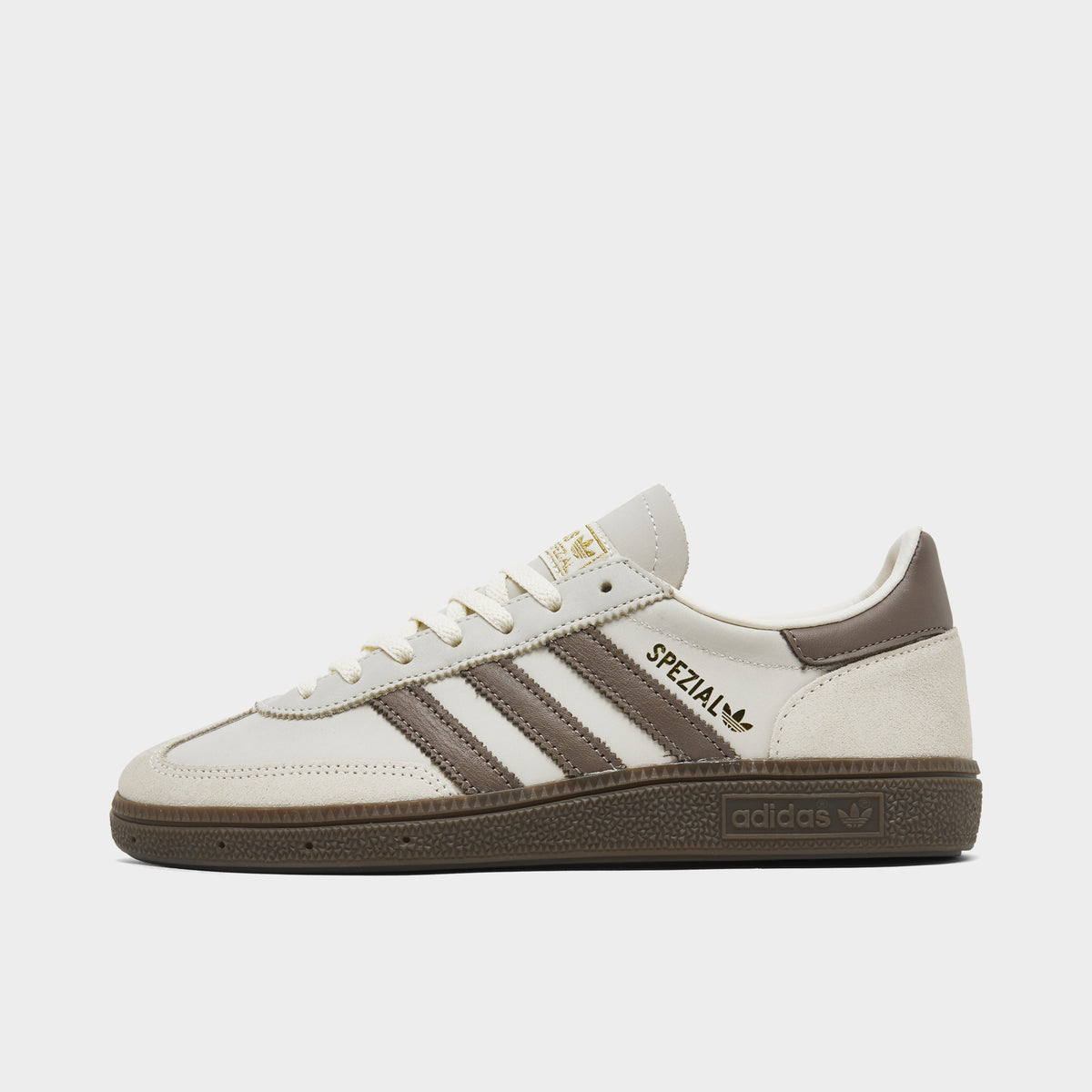 adidas ☆ Handball Spezial Women’s Cream Beige adidas Originals Women's Handball Spezial Cream / Brown