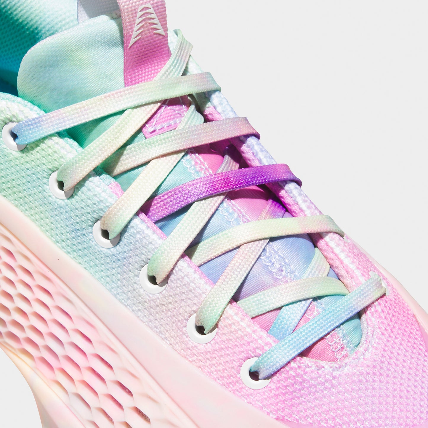 adidas Juniors' Anthony Edwards 1 Low Pink / Green - White