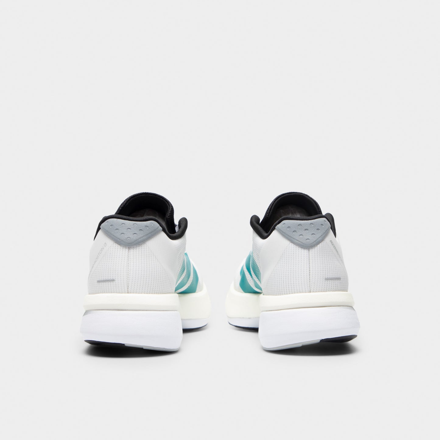 adidas Adizero Boston 13 Blanc / Thé pur - Gris