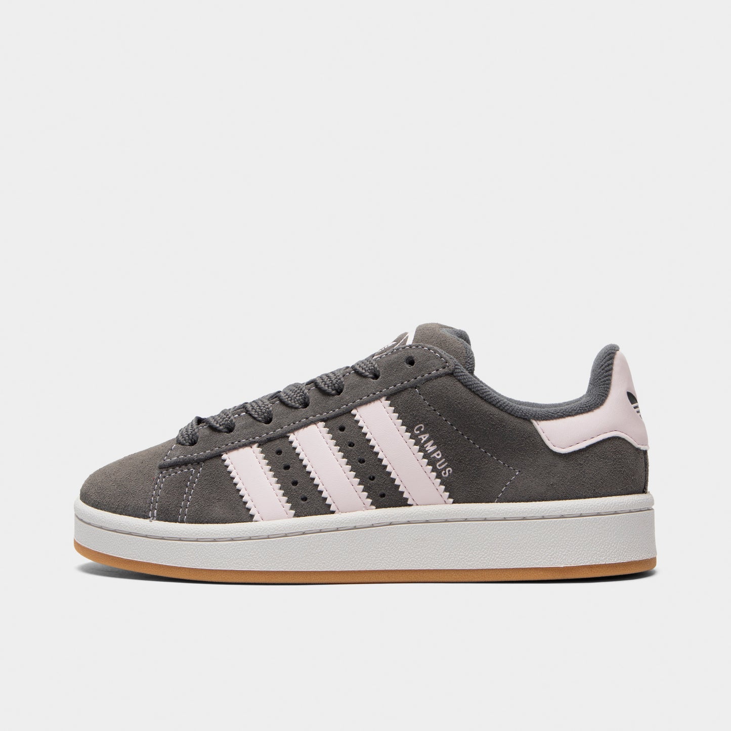 adidas Juniors' Campus 00s Grey / Almost Pink - Gum