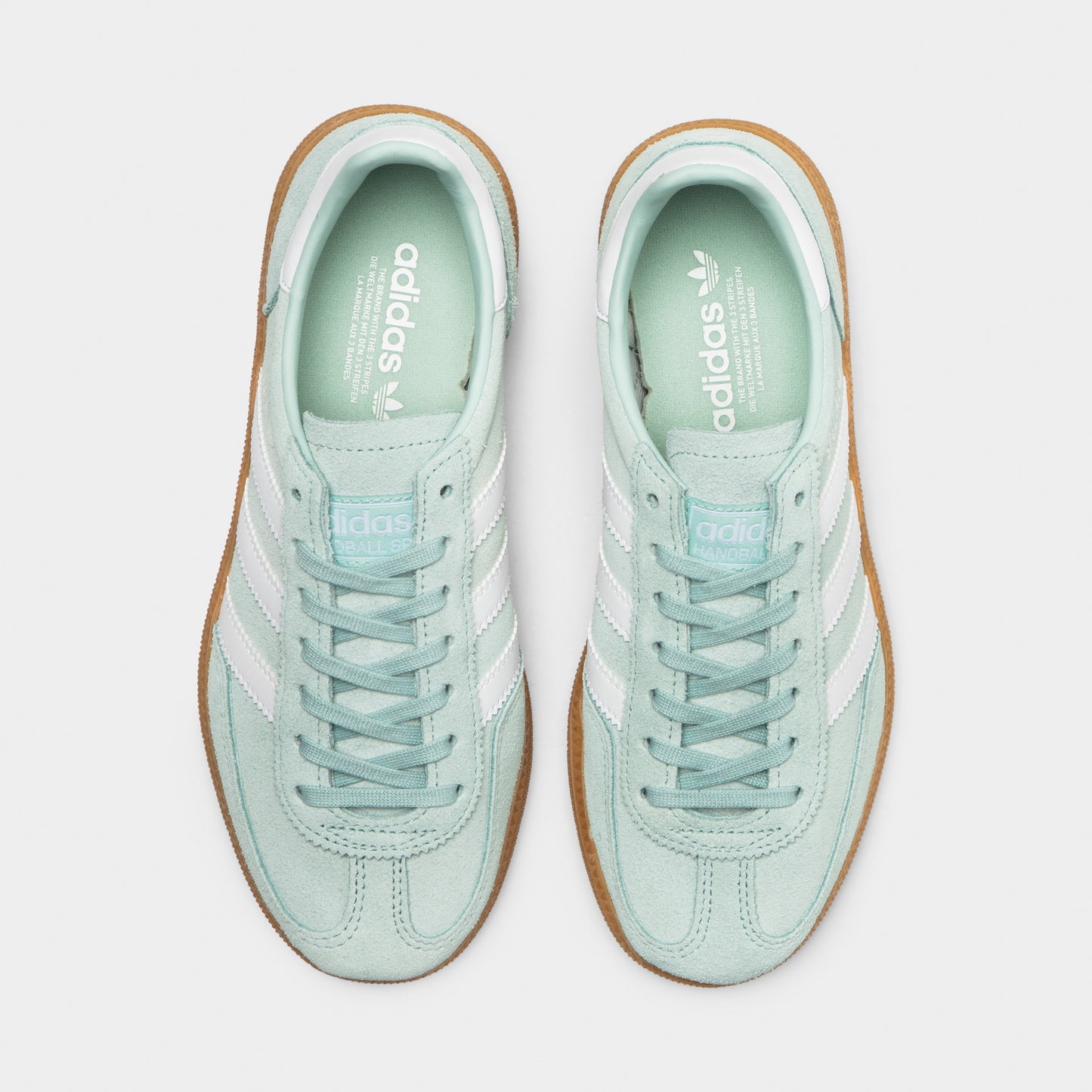 adidas Originals Juniors' Handball Spezial Ash Green / White - Gum