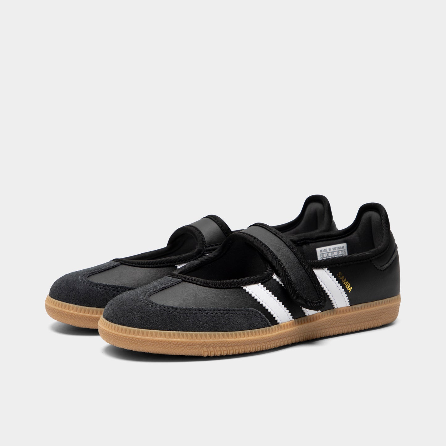 adidas Samba Jane pour filles, noir/blanc - gomme