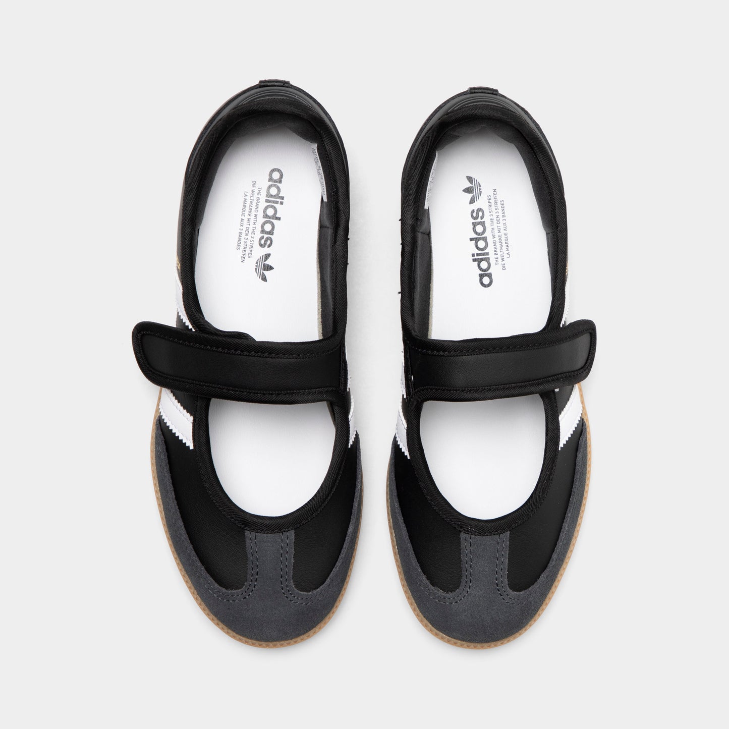 adidas Samba Jane pour filles, noir/blanc - gomme