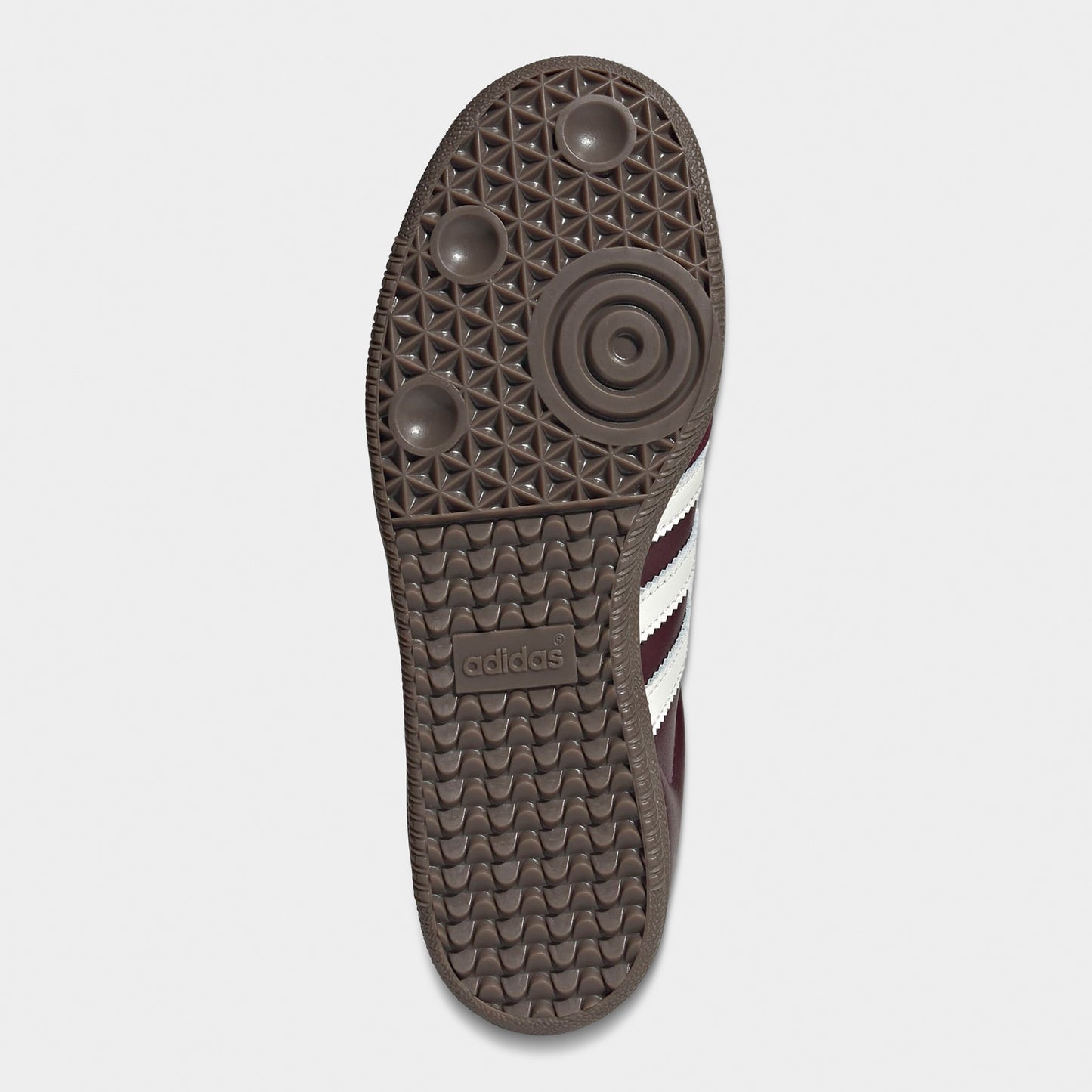 adidas Women's Samba OG Maroon / Off White - Gum