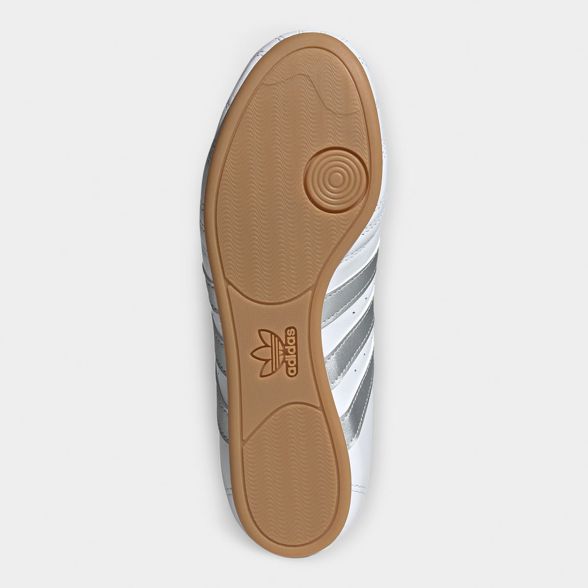 adidas Femmes Lacets Taekwondo Blanc / Argent - Gomme