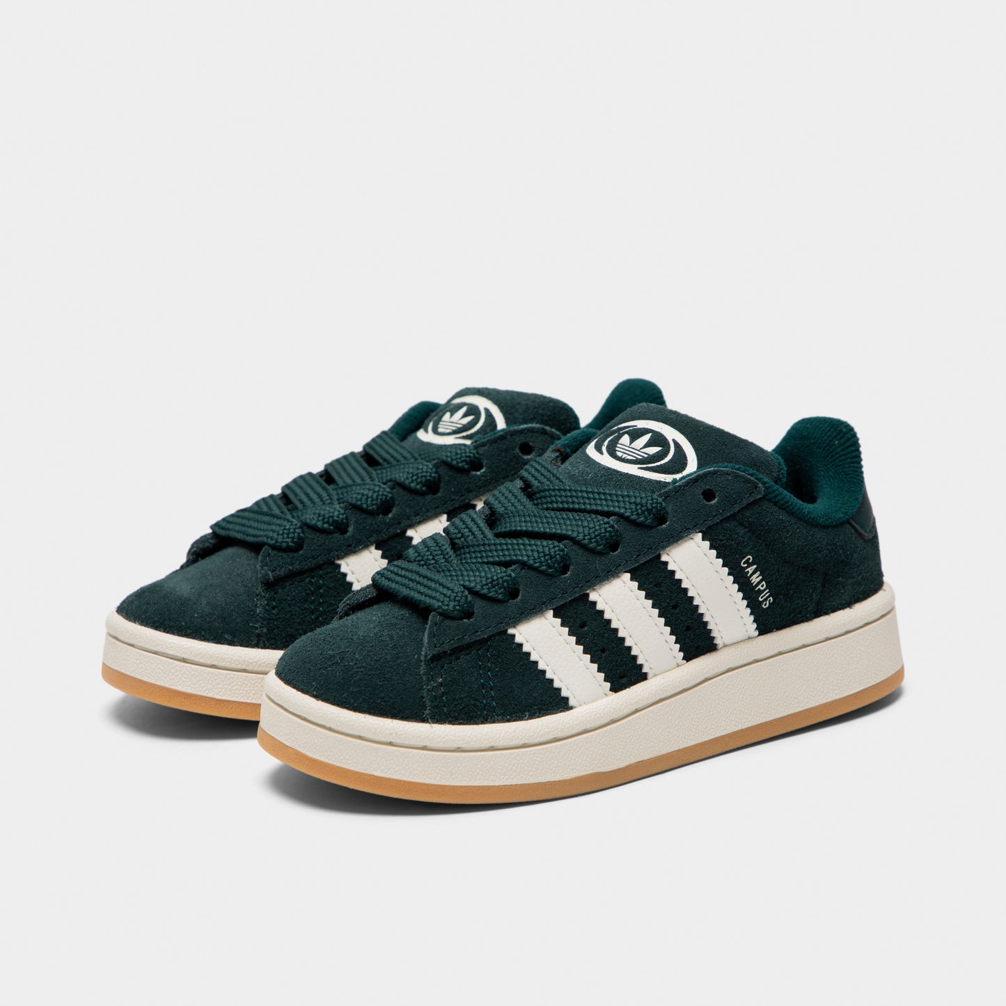 adidas Children's Campus 00s Aurora Ivy / White - Gum