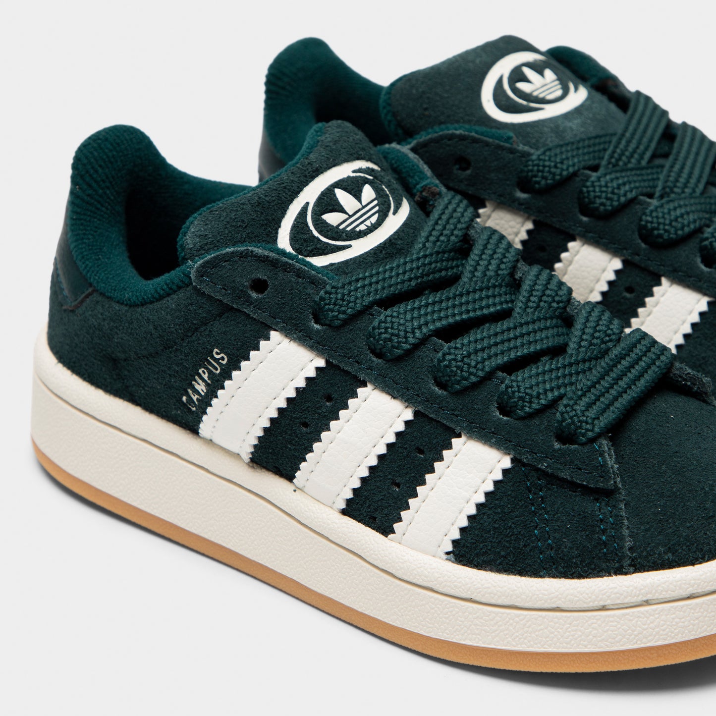 adidas Children's Campus 00s Aurora Ivy / White - Gum