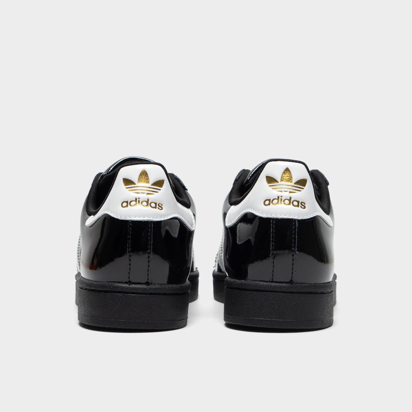 adidas Women's Superstar II Core Black / White - Gold Metallic