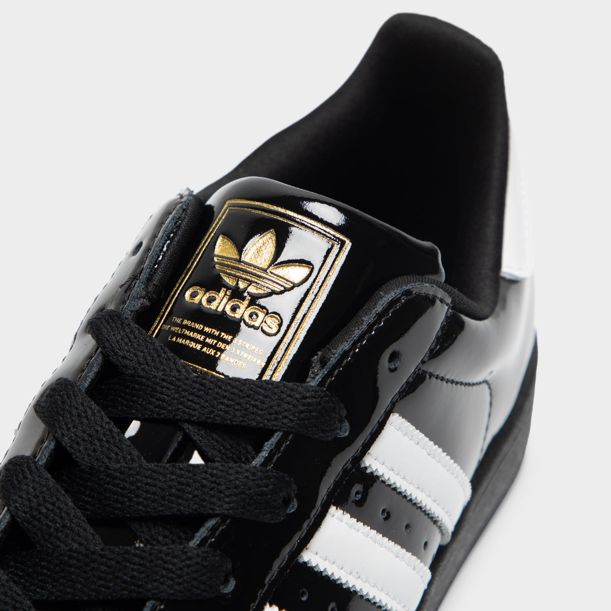 Shoes Superstar Womens Gold Stripe Adidas Women's Superstar II
