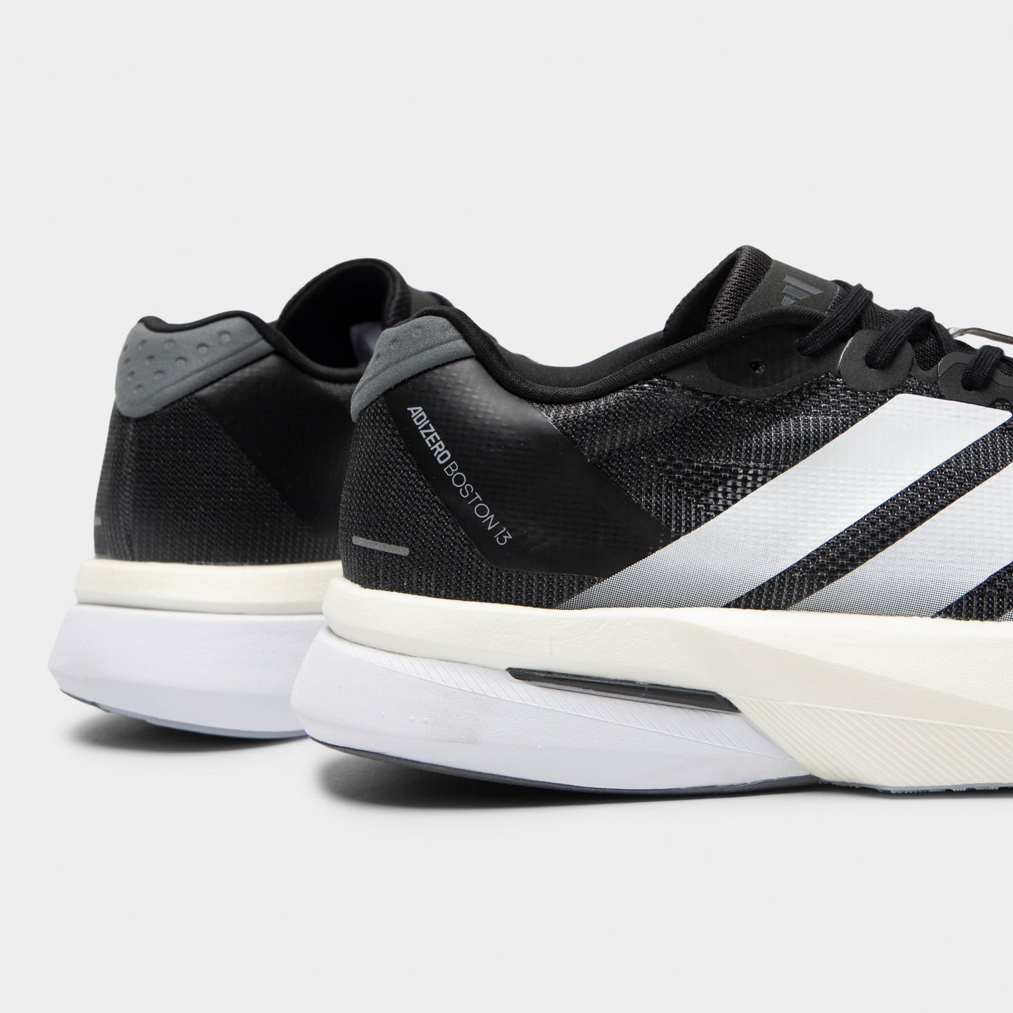 adidas Adizero Boston 13 Noir / Blanc - Gris