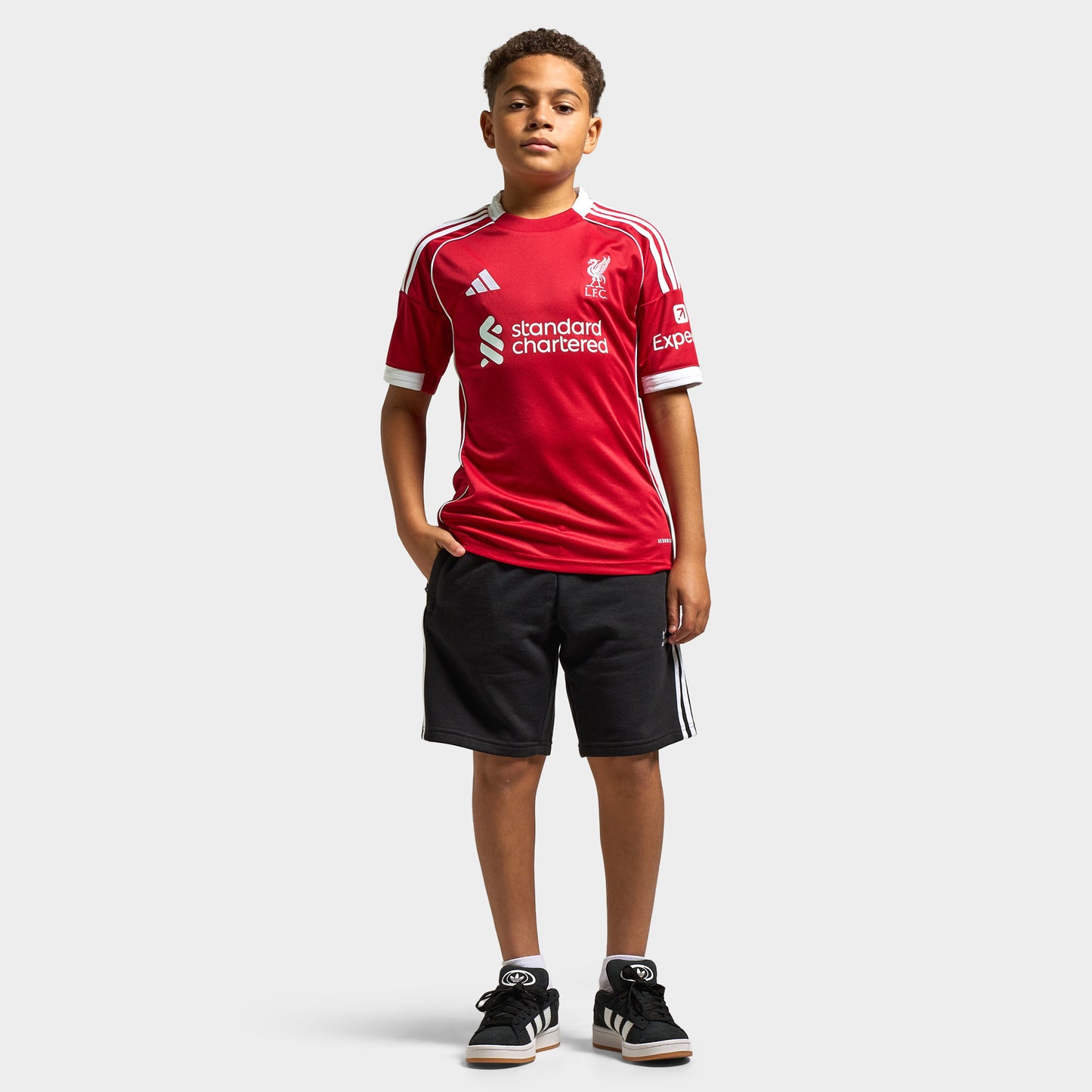 adidas Juniors' Liverpool FC Maillot Jeunesse / Rouge