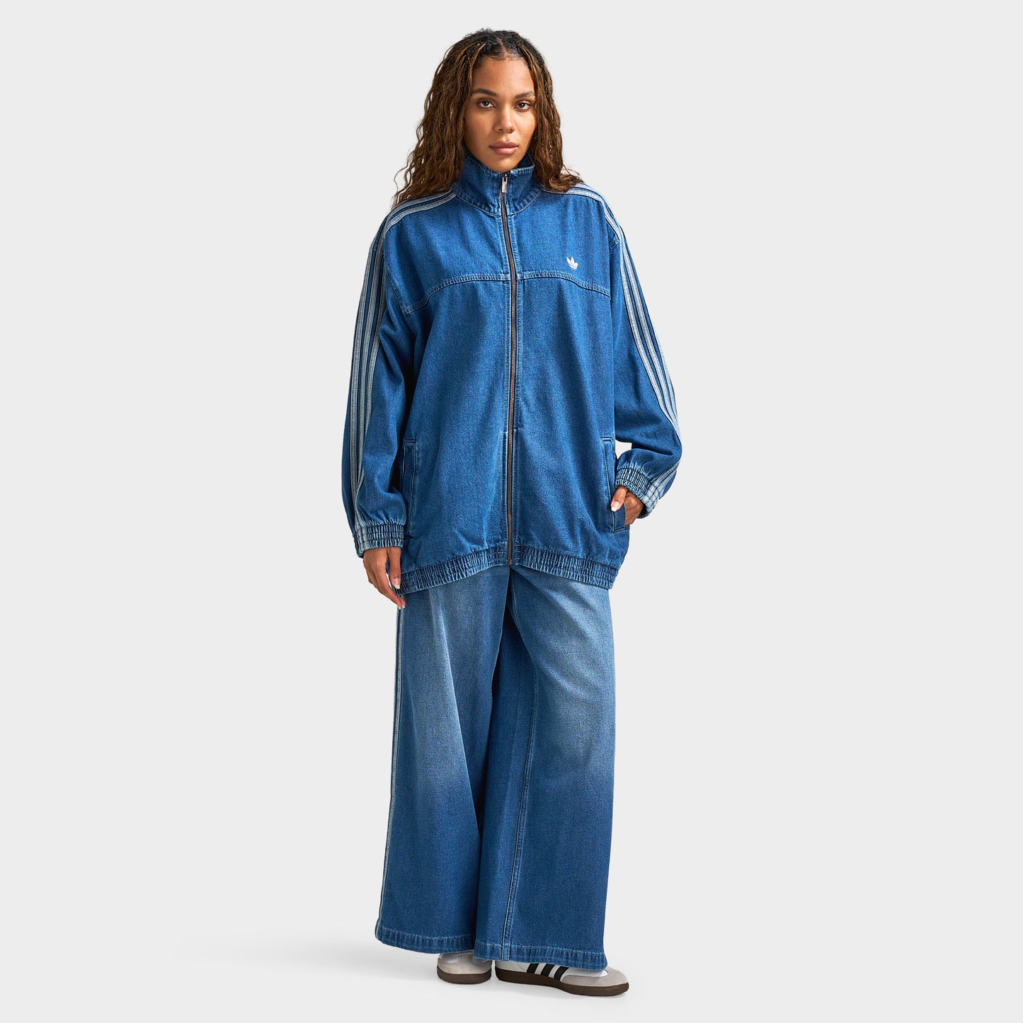 adidas Femmes Adicolor Denim Adilenium Jeans / Denim indigo