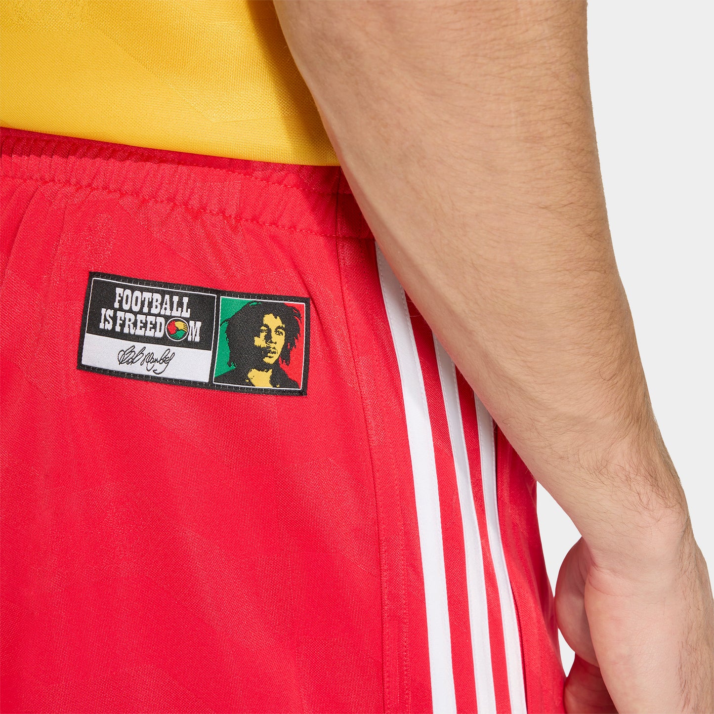 adidas Bob Marley OG Shorts / Pure Ruby
