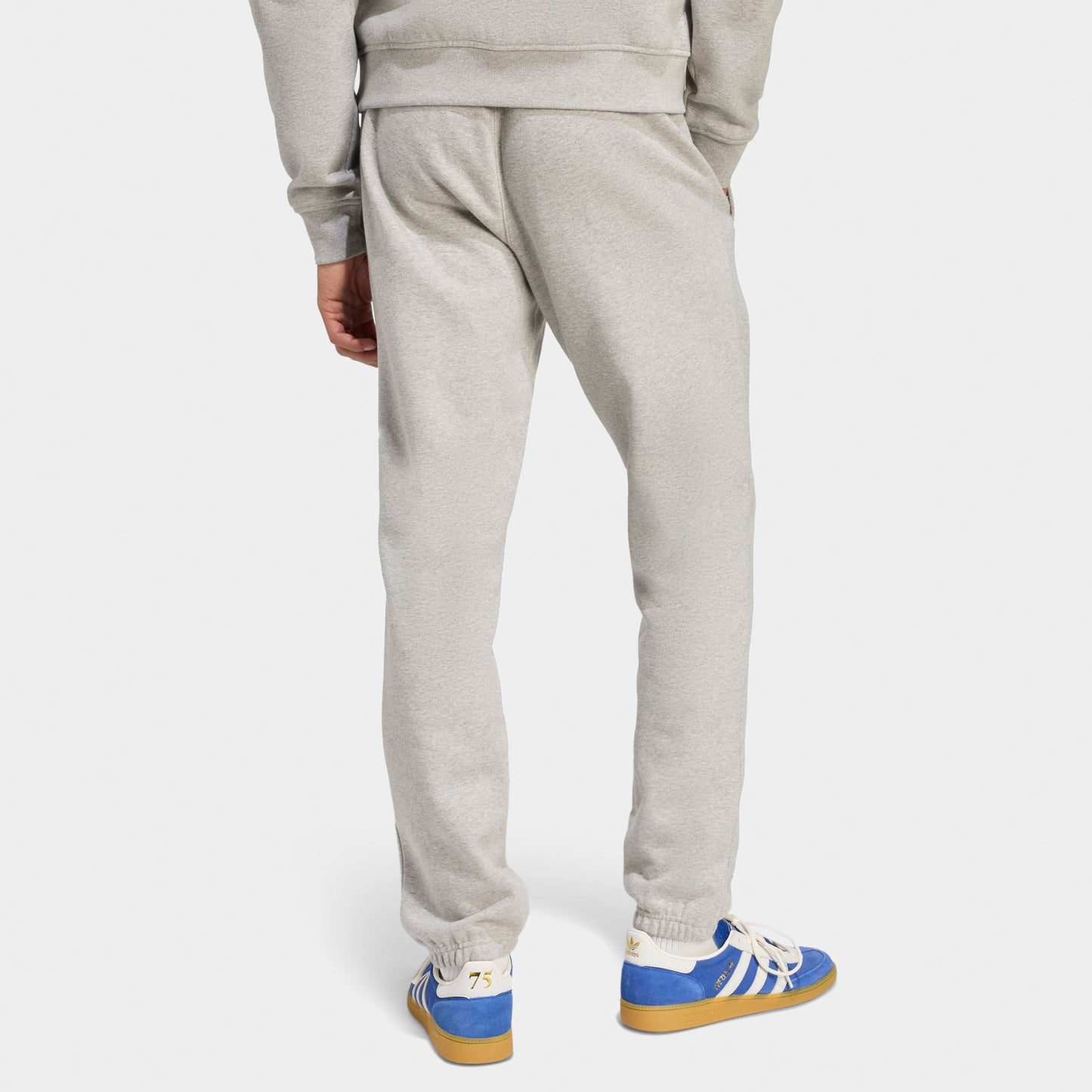 adidas Trefoil Essentials Pants Medium Heather Grey / White
