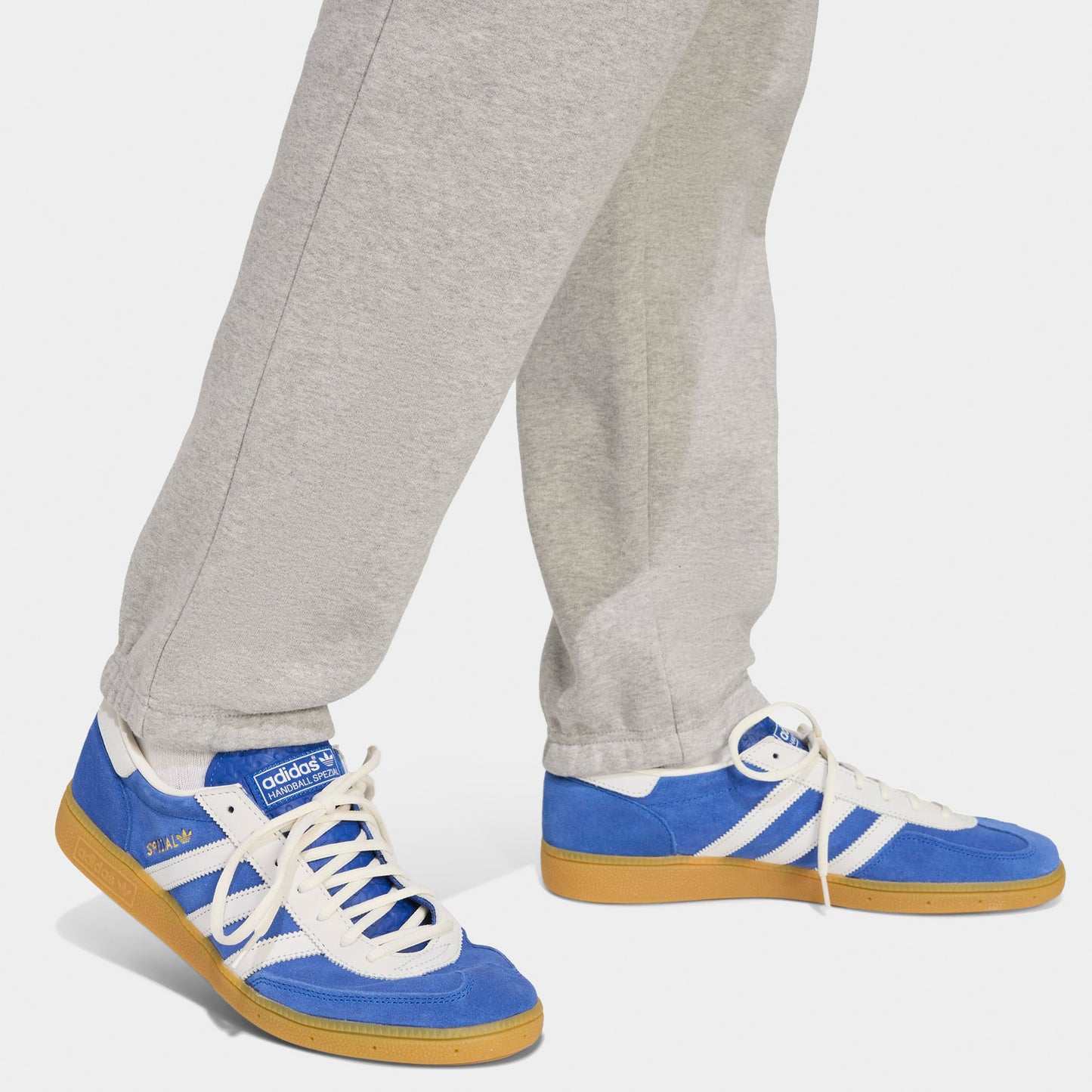 adidas Trefoil Essentials Pants Medium Heather Grey / White