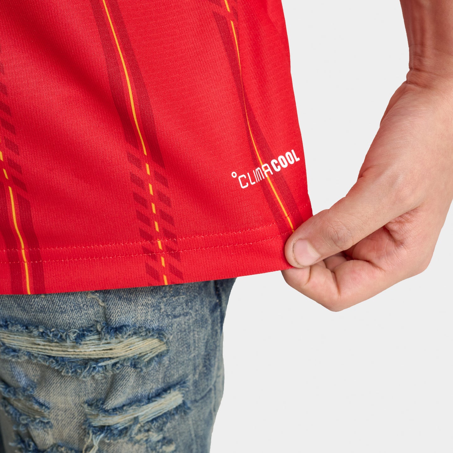 Adidas Juniors' Spain Replica Home Jersey / Red