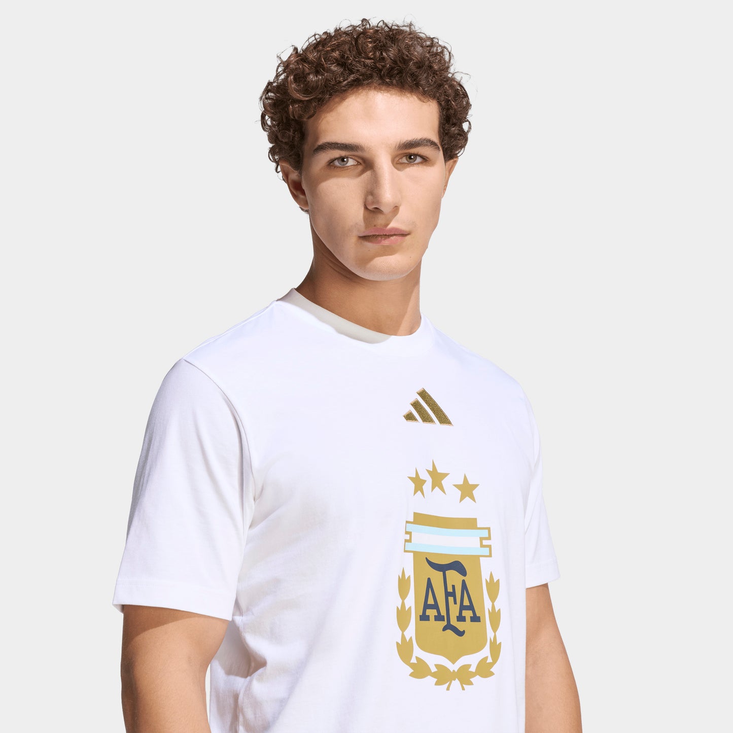 adidas Argentina DNA Graphic T-Shirt / White