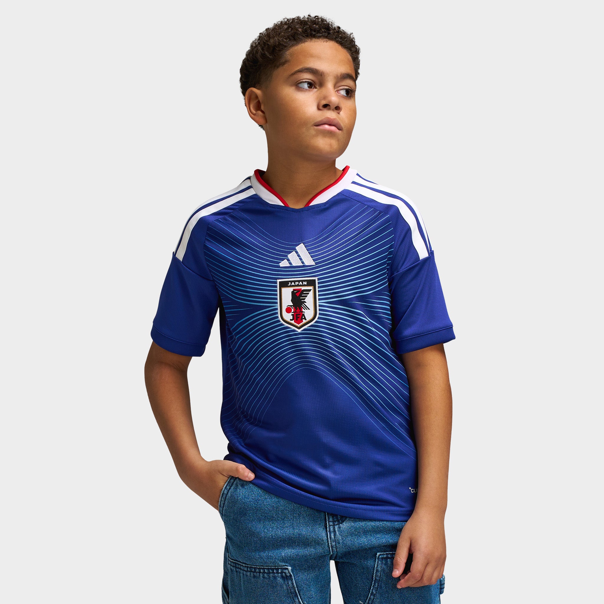 adidas Juniors' Japan Replica Home Jersey / Navy Blue – JD Sports