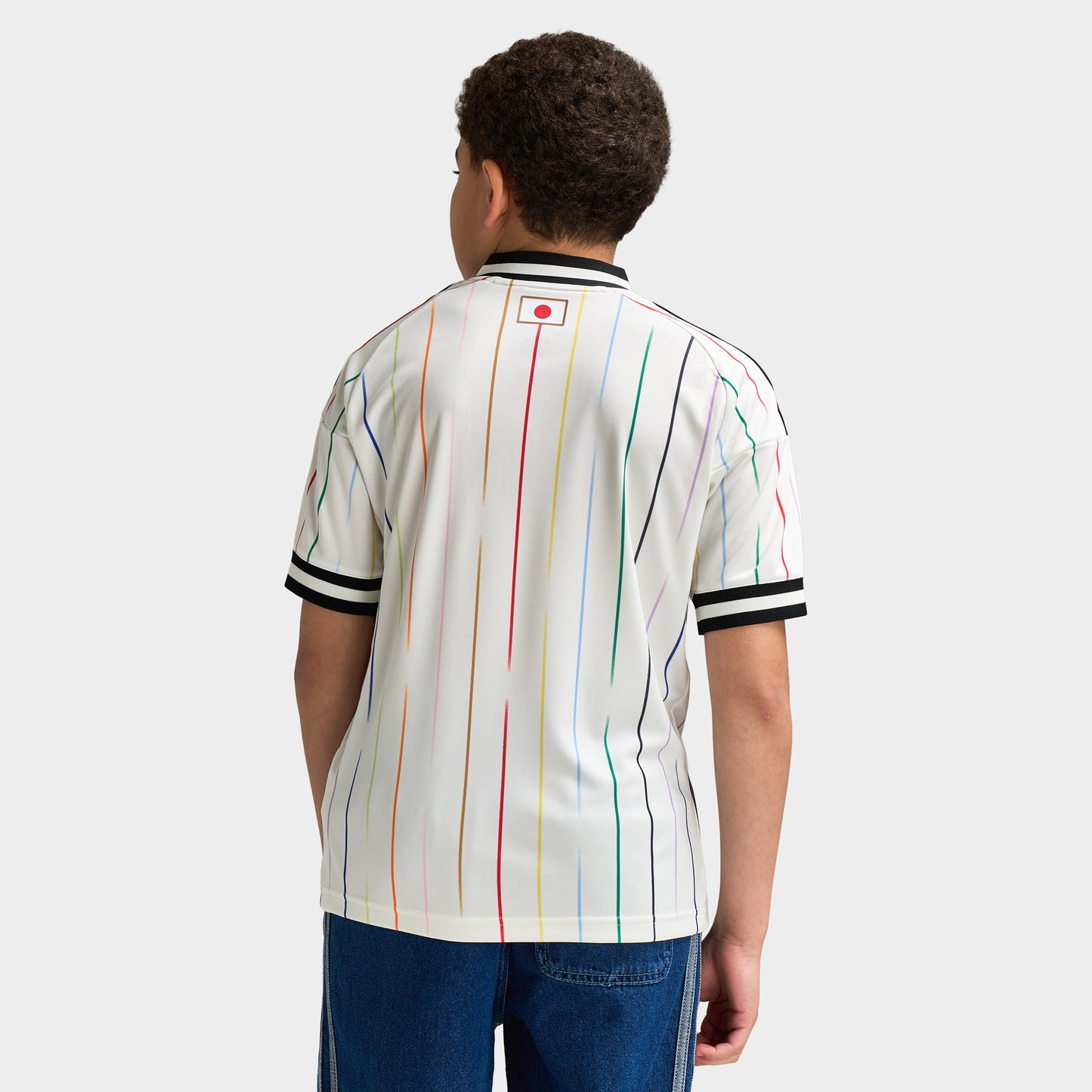 adidas Juniors' Japan Replica Away Jersey / Off White
