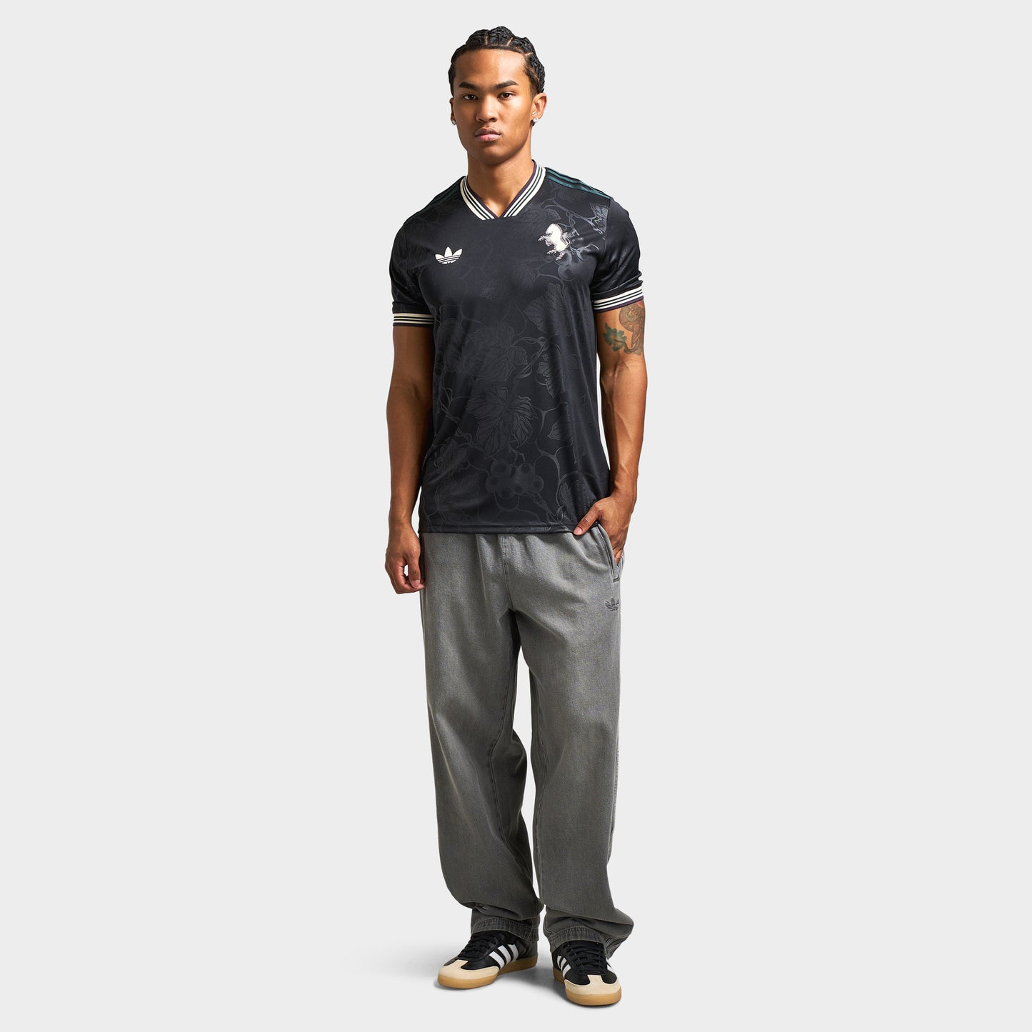 adidas Juventus 25/26 Troisième maillot Noir aurore / Teinte écru