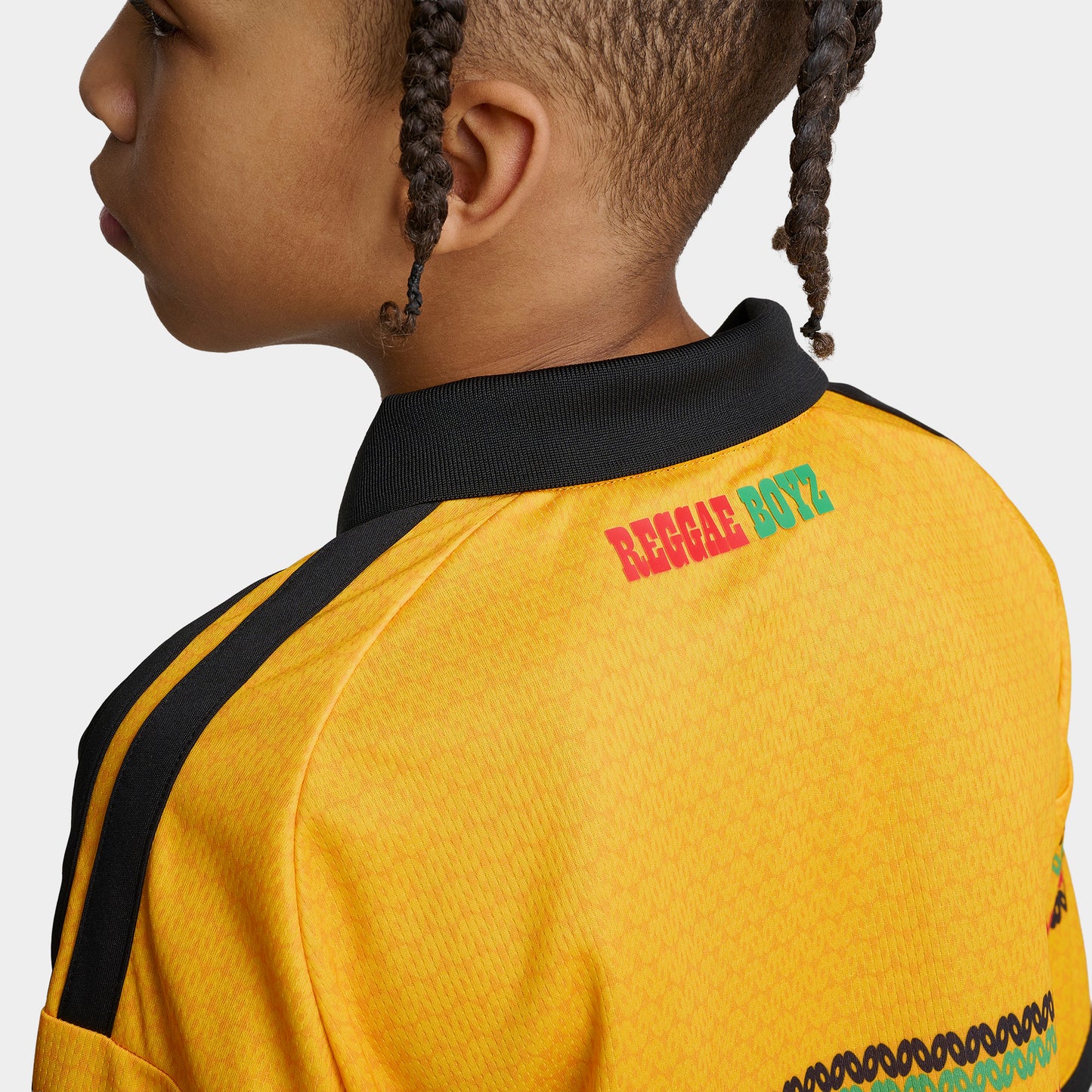 adidas Juniors Jamaïque Maillot Domicile Réplica / Jaune