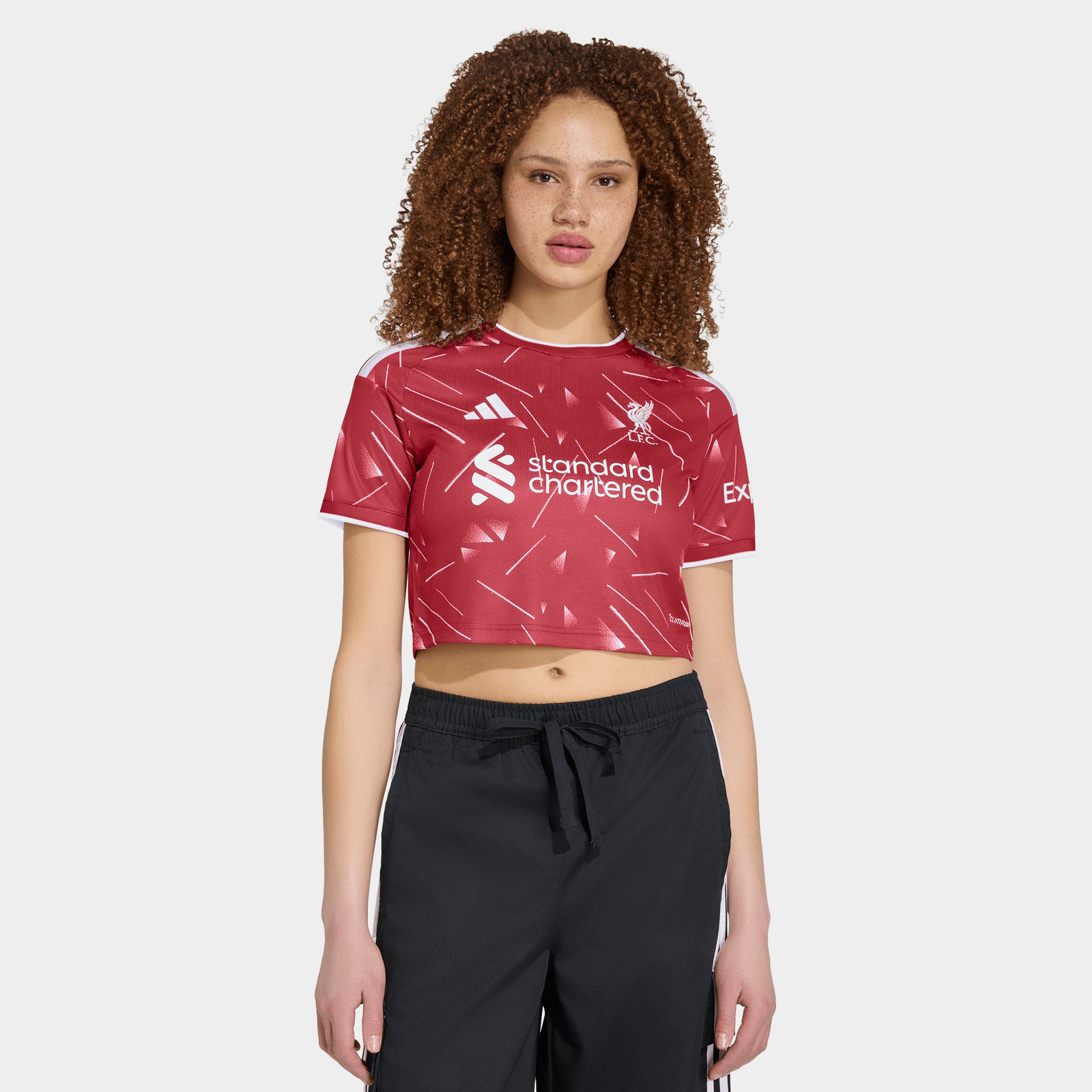 adidas Women's Liverpool FC 26/27 Home Jersey Crop / Active Maroon