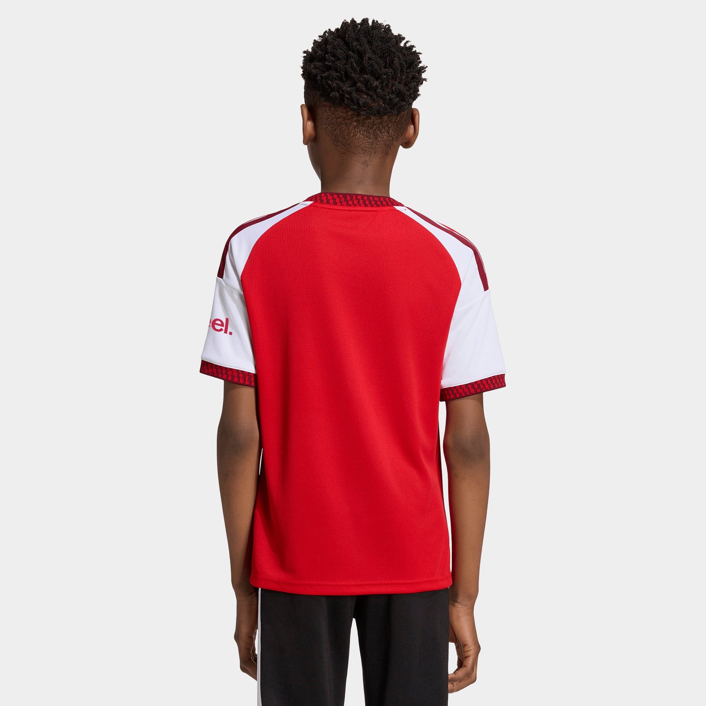 adidas Juniors' Arsenal Home Jersey / Better Scarlet