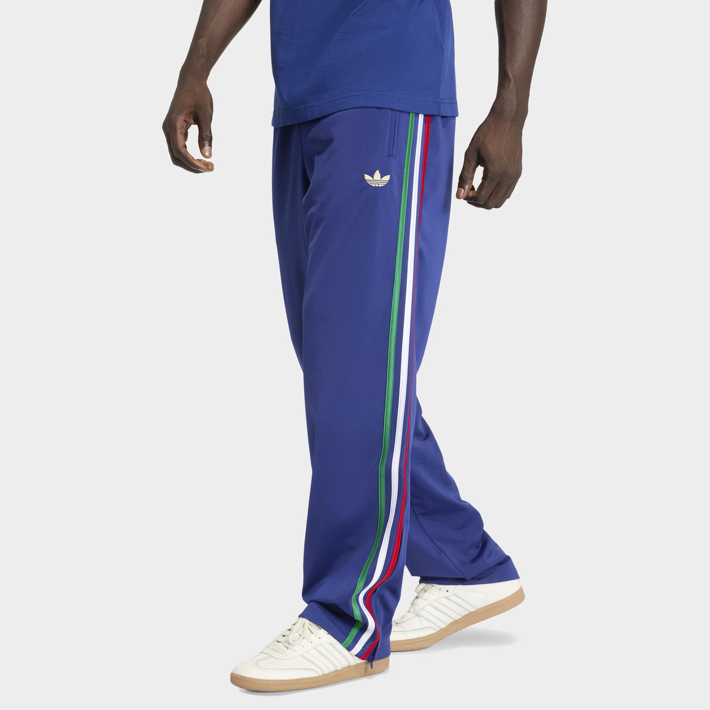 adidas Firebird Pantalon de survêtement Bleu Victoire / Vert Vif Blanc