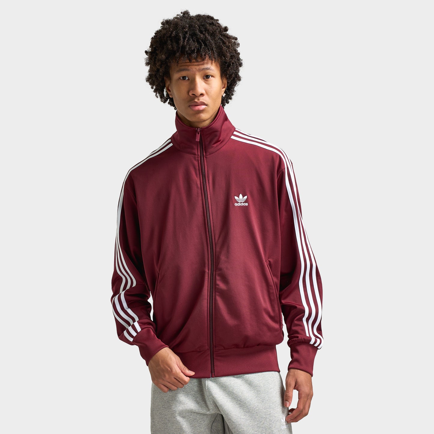 adidas Firebird Track Top / Shadow Red