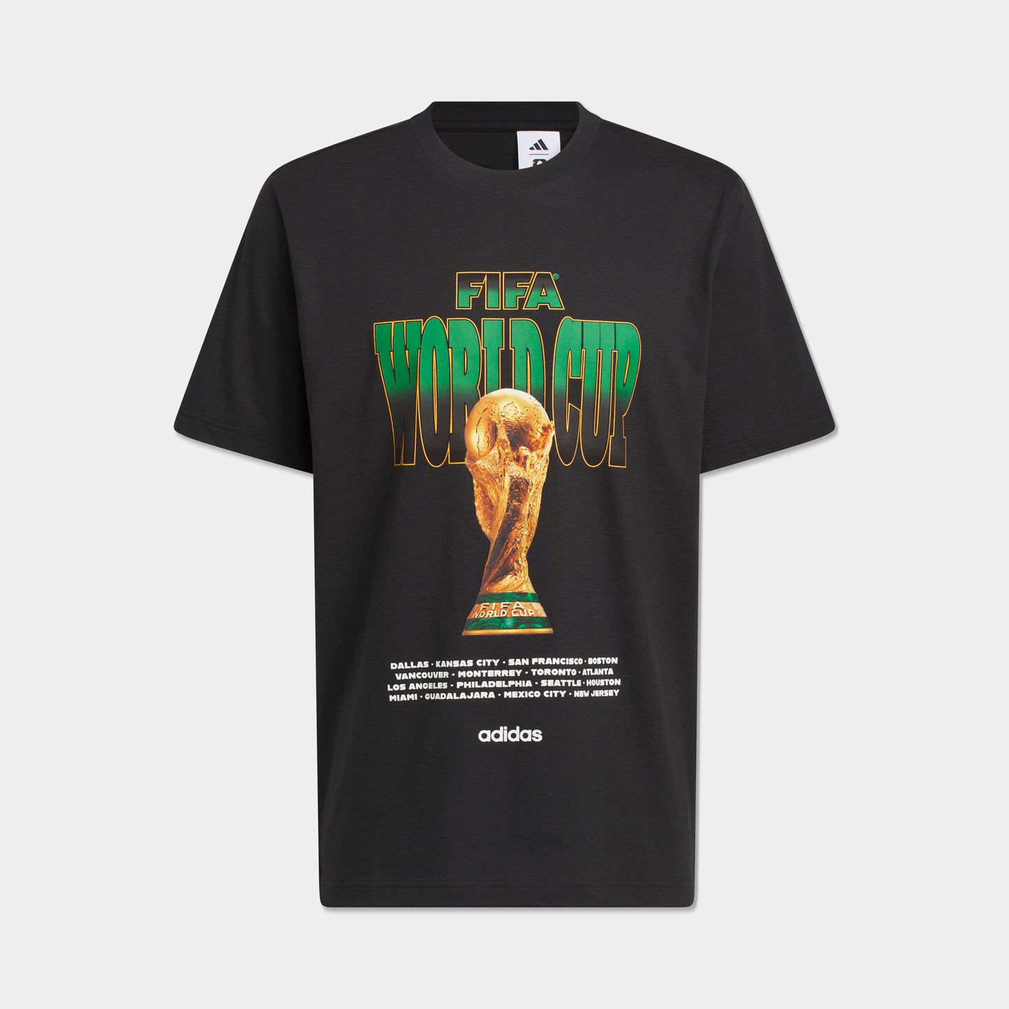 adidas World Cup 26 Tour T-Shirt / Black