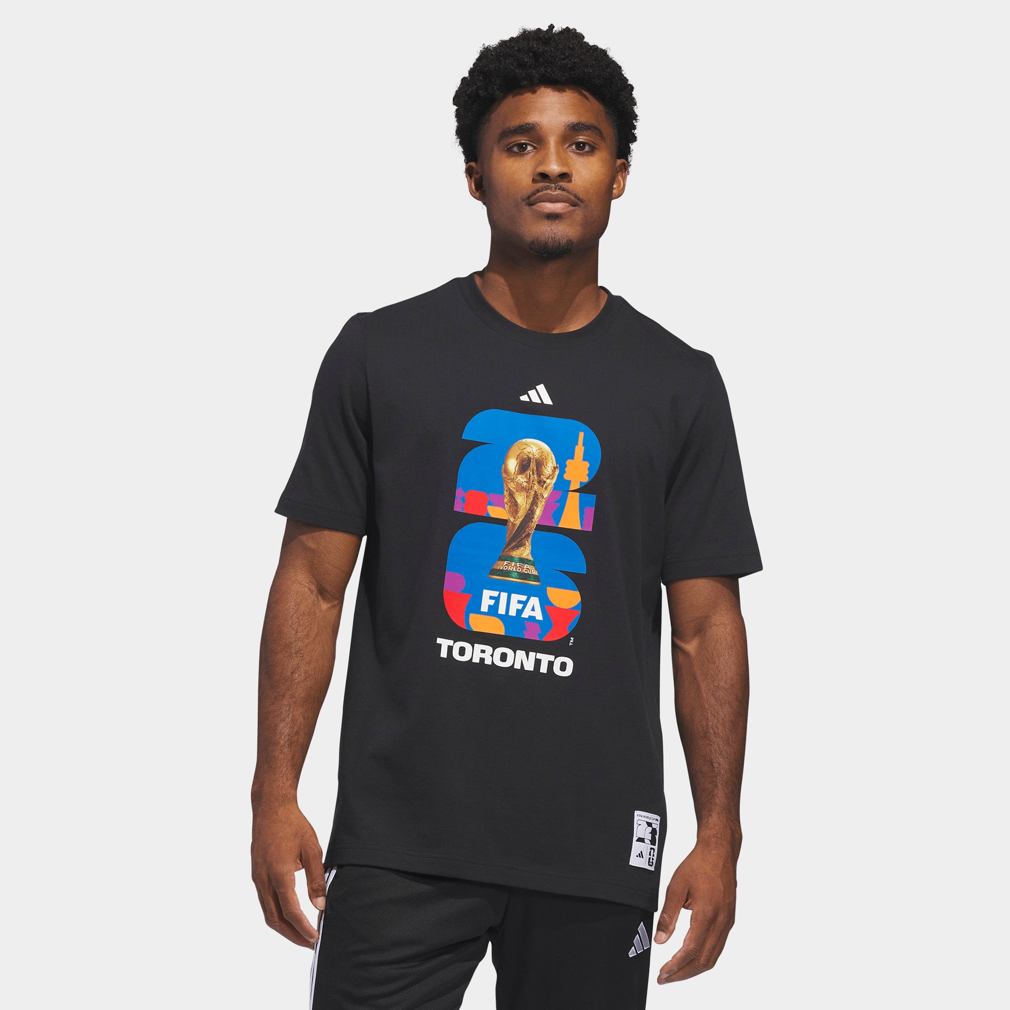 【一点物】Adidas remake T-shirt - Whirlwind adidas World Cup HC T Toronto / Black – JD Sports