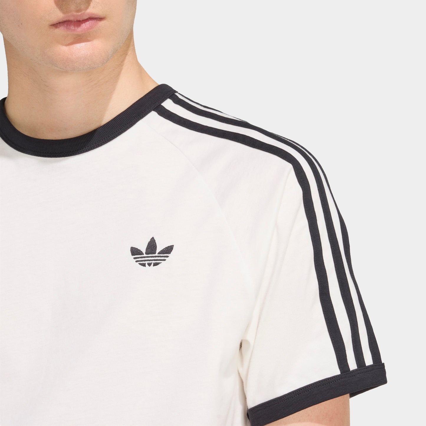 adidas 3 Stripes Tee / White