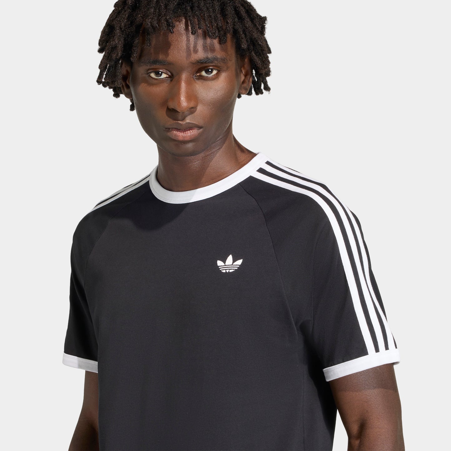 adidas 3 Stripes T-Shirt / Black