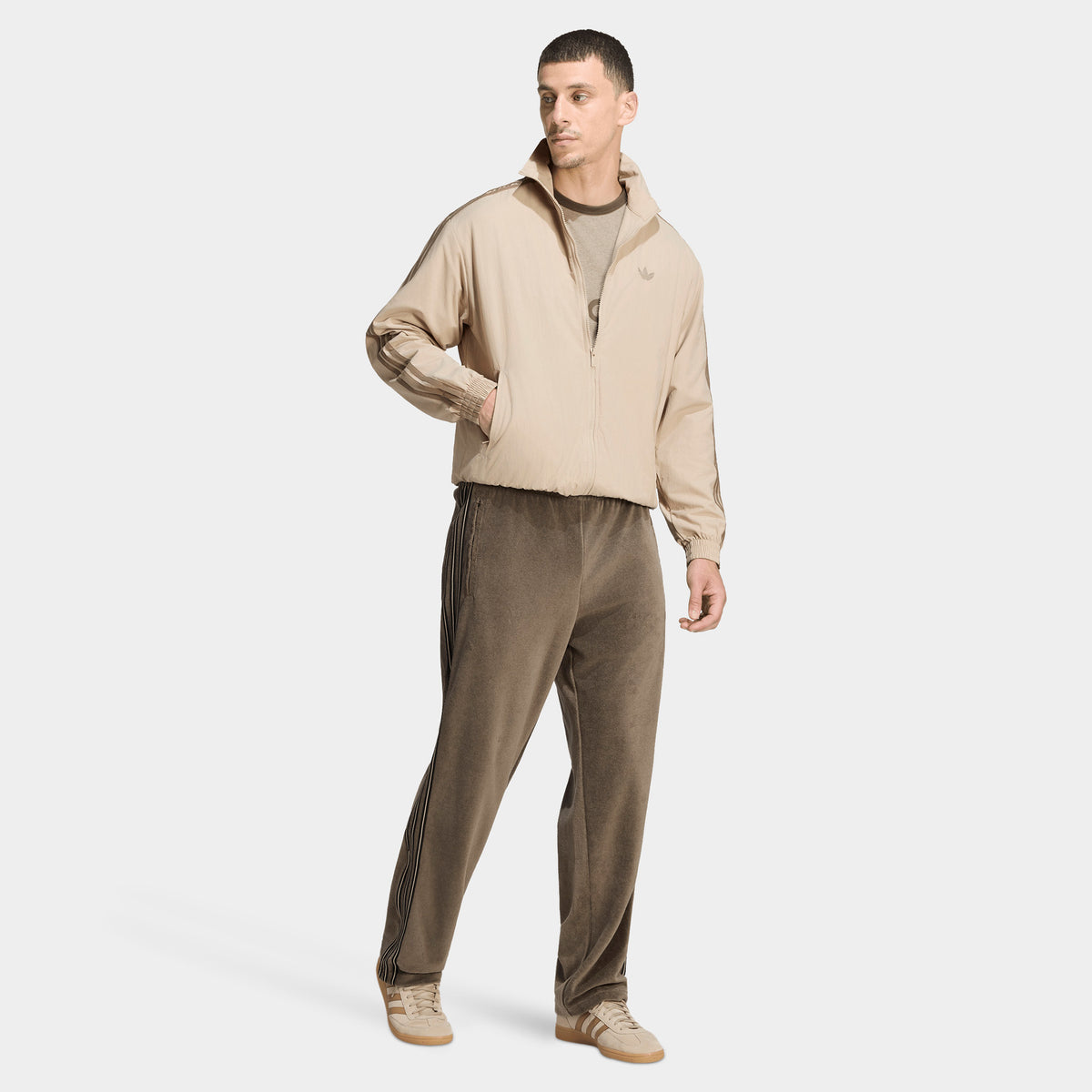 adidas Firebird pantalon de survêtement en velours / Branche
