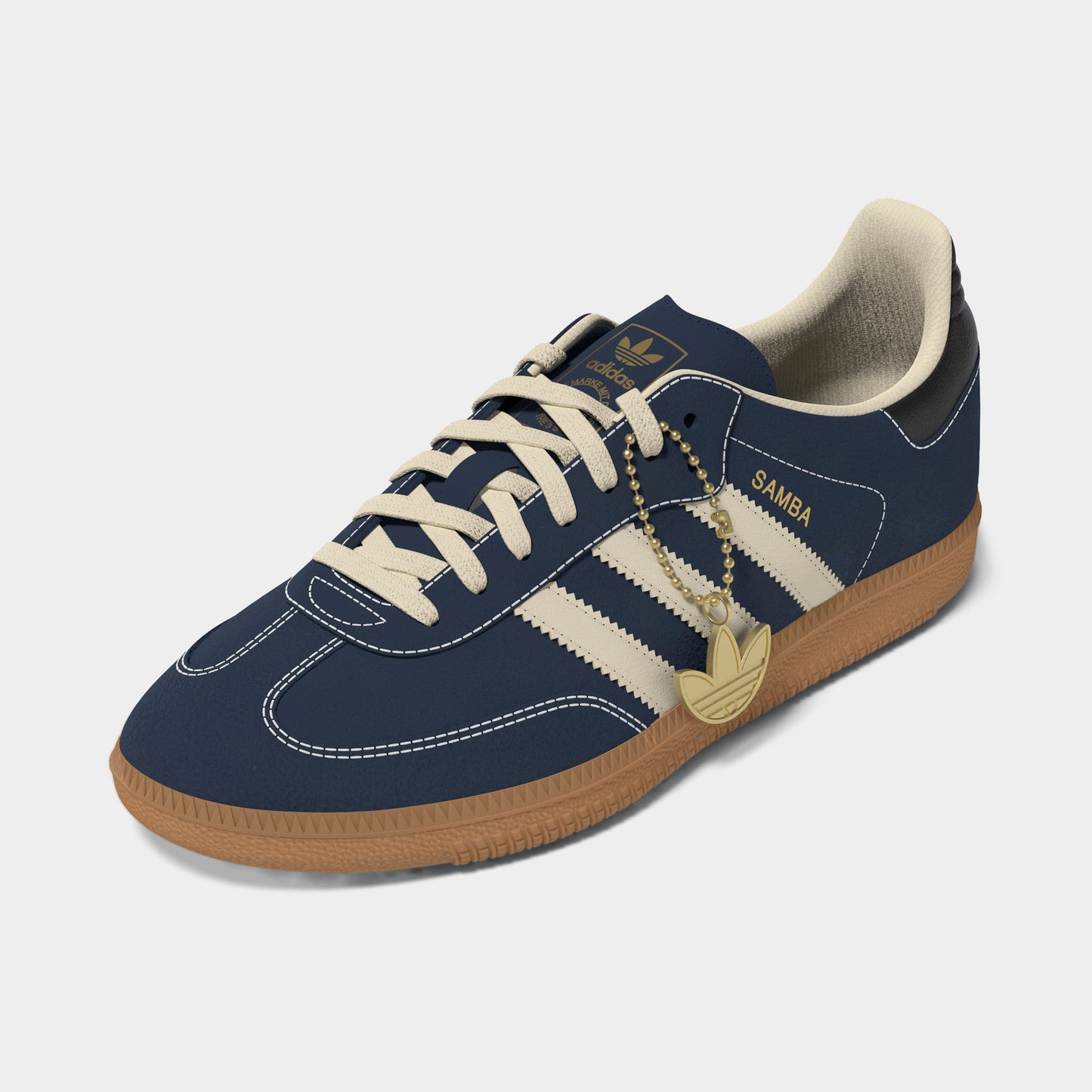 adidas Juniors' Samba Night Indigo / Warm Vanilla - Gum