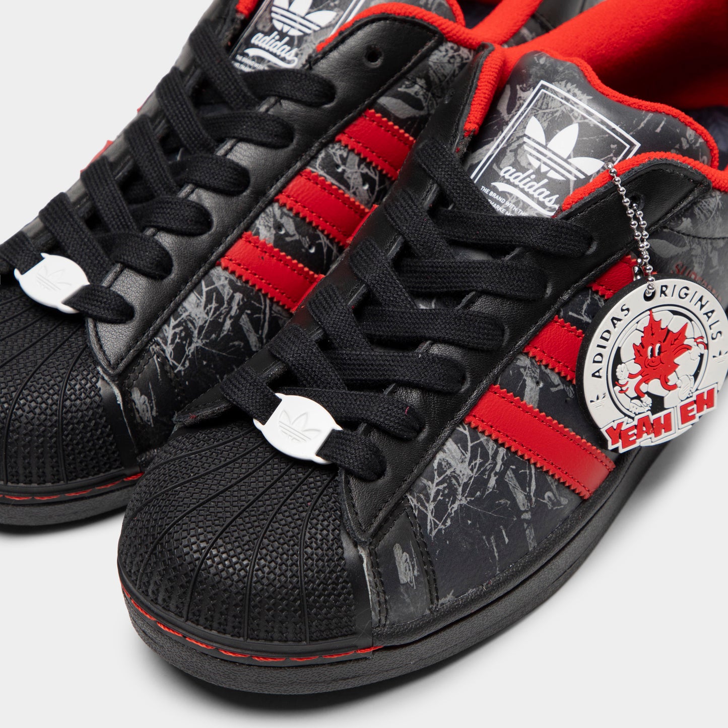 adidas Superstar II WC Core Black / Red - Core Black