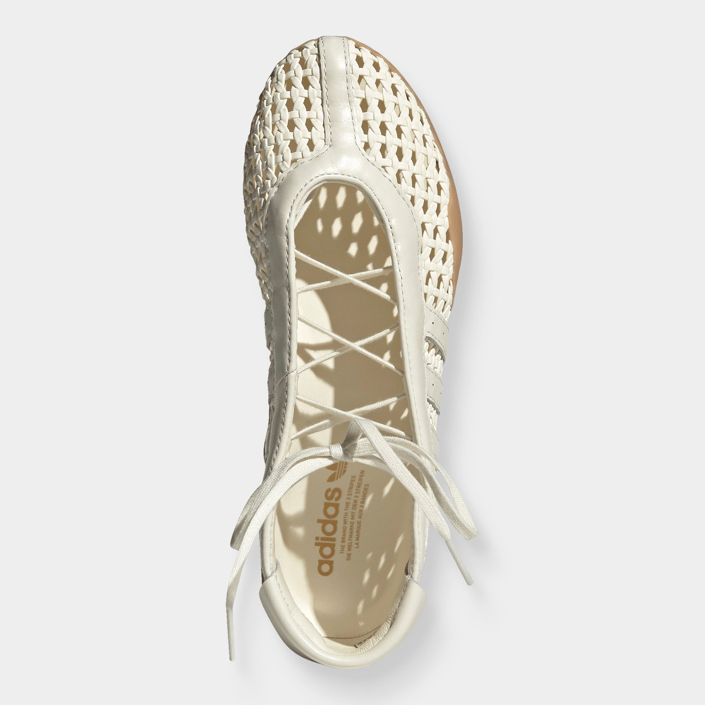 adidas Originals Femme Taekwondo Mei Ballerines / Blanc crème