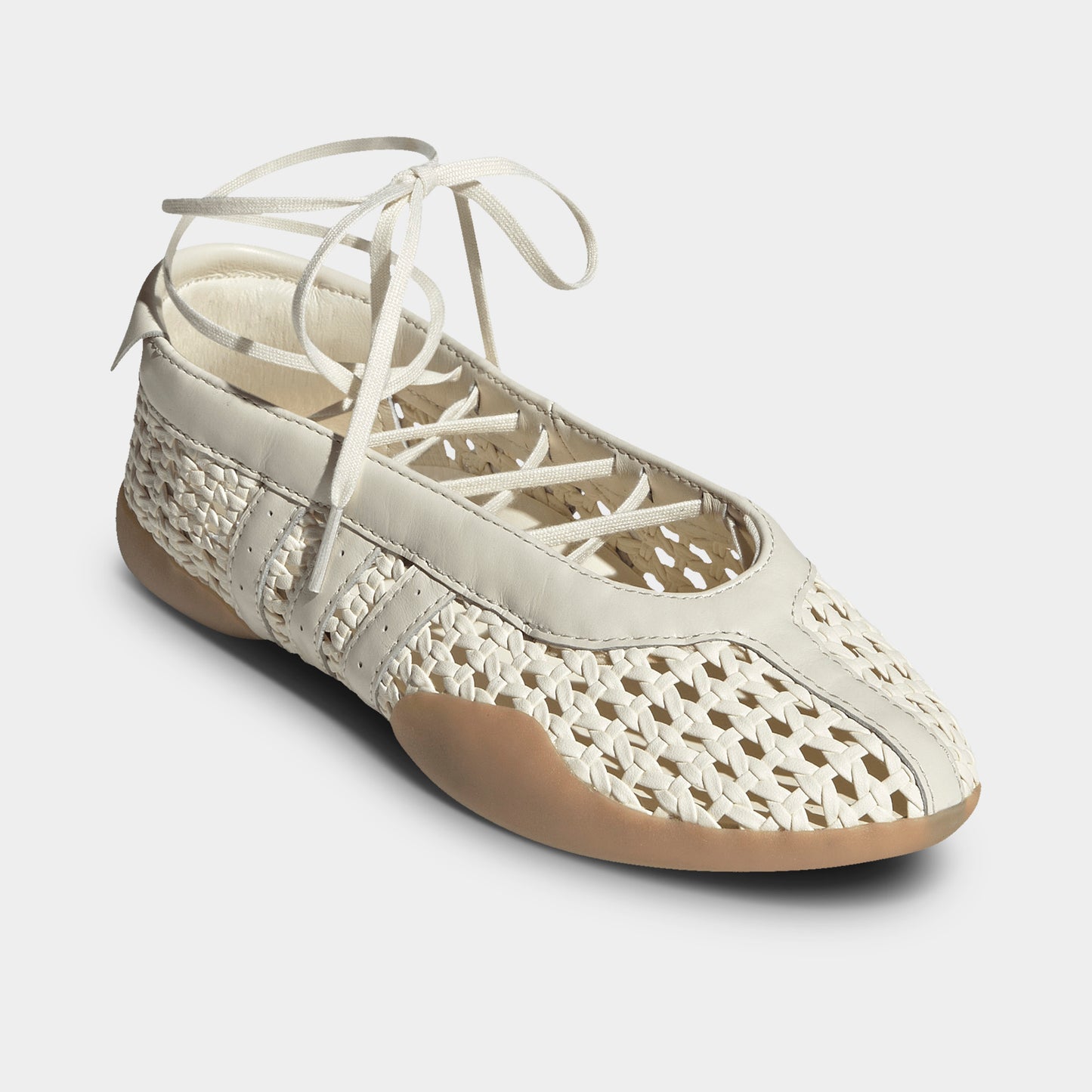 adidas Originals Femme Taekwondo Mei Ballerines / Blanc crème