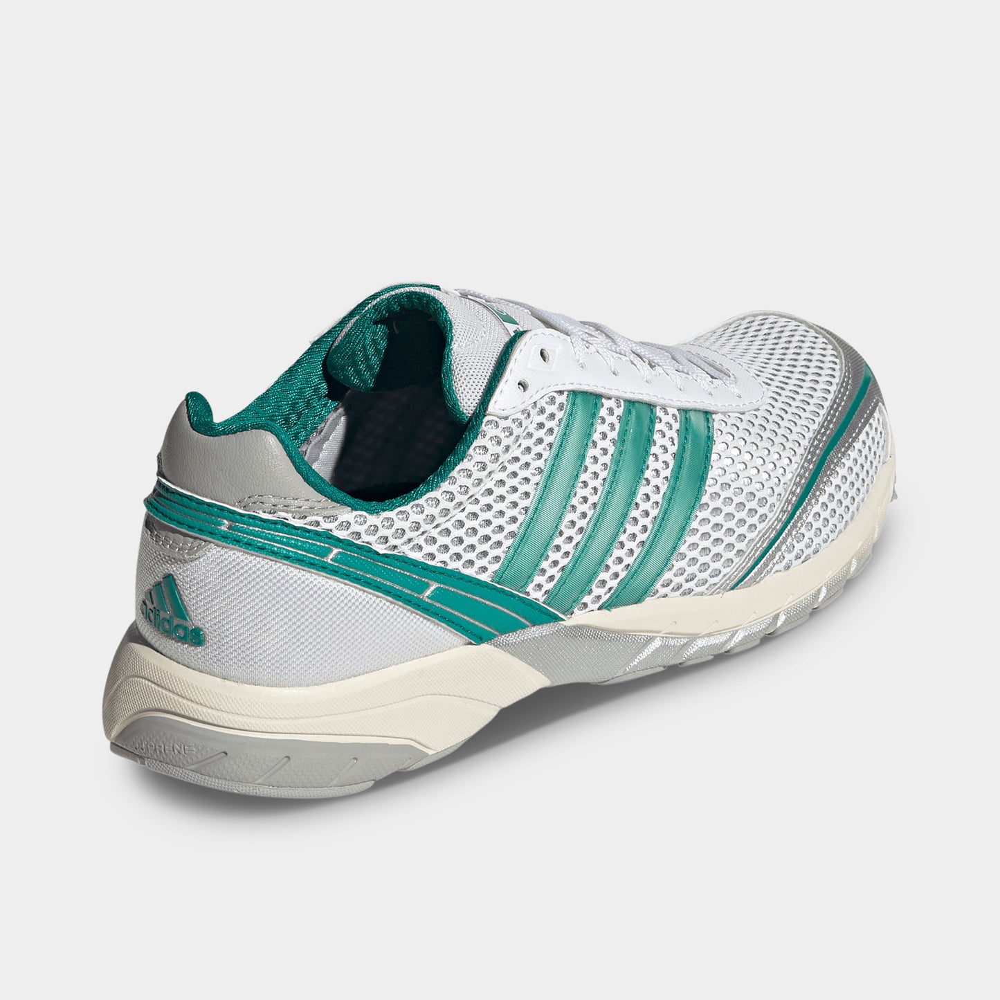 adidas Women's Adizero Adios OG Silver Metallic / Black - Power Green
