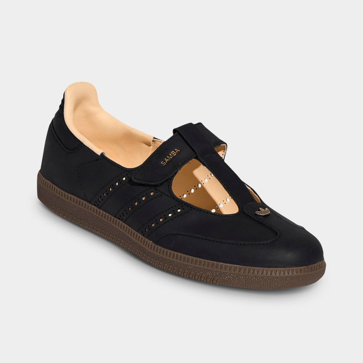 adidas Women's Samba Jane T Strap Core Black